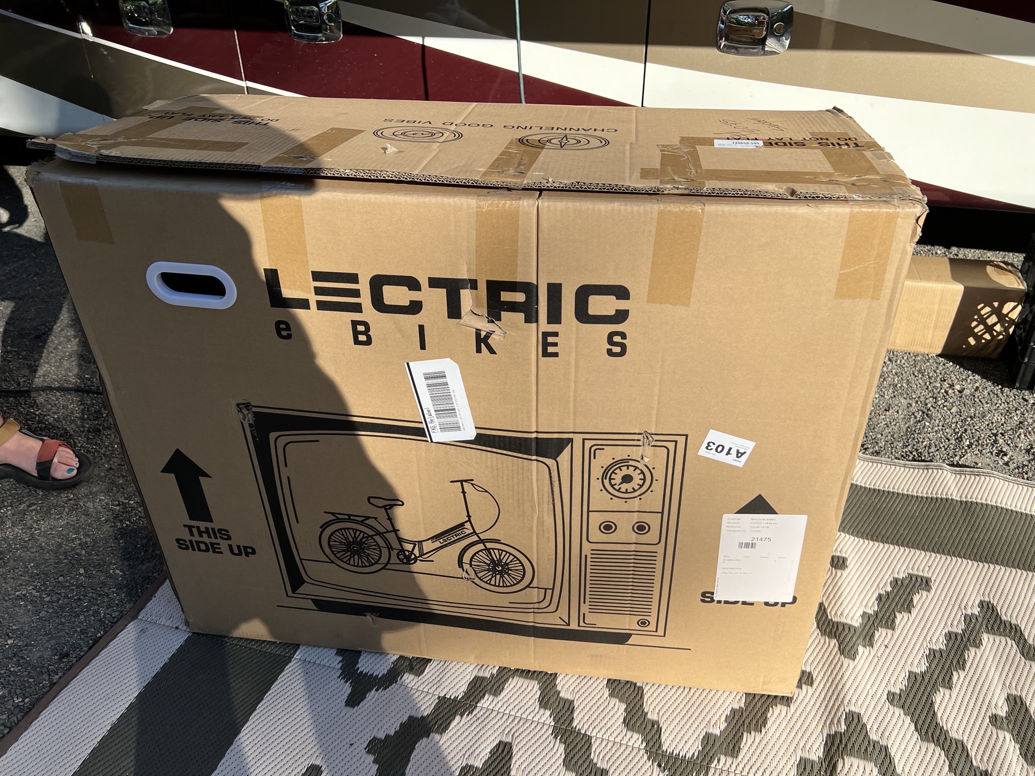 Jenn's bike box