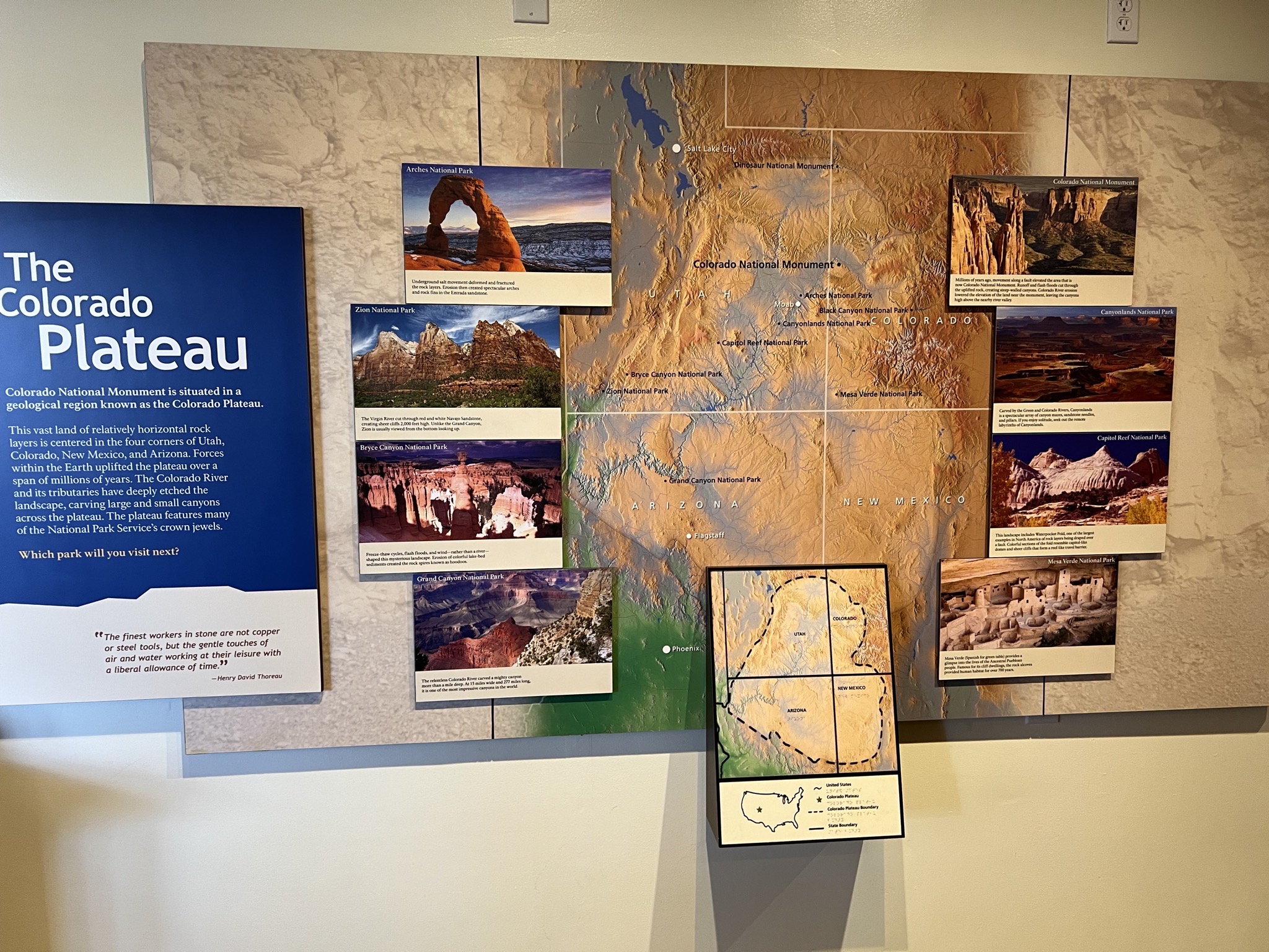 The Colorado plateau