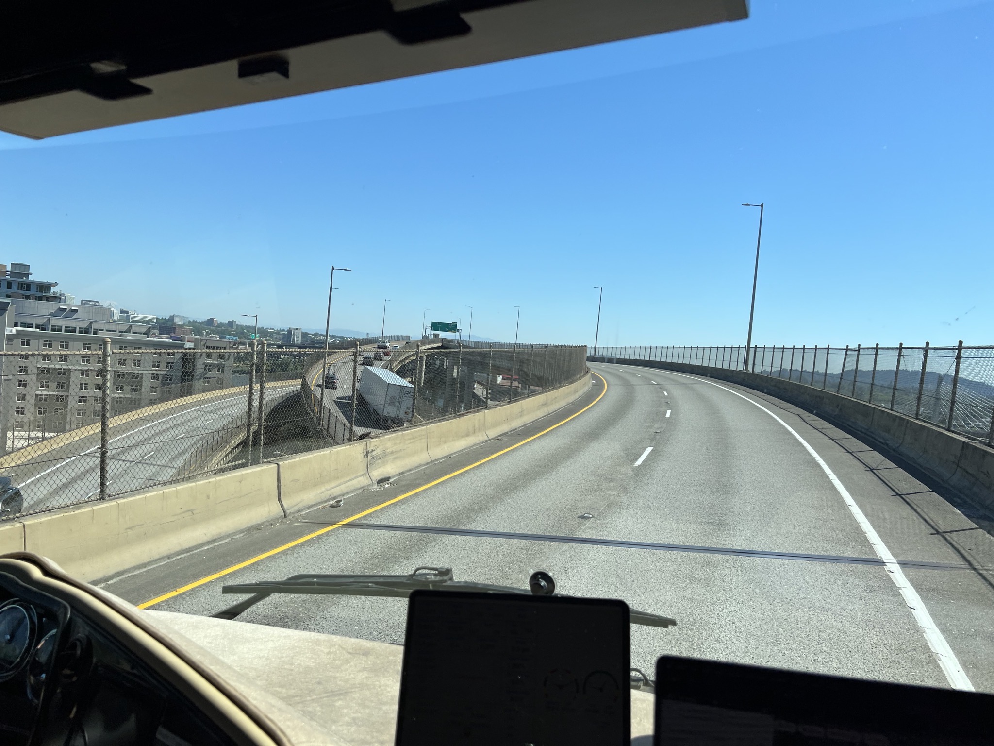 Freeway bridge