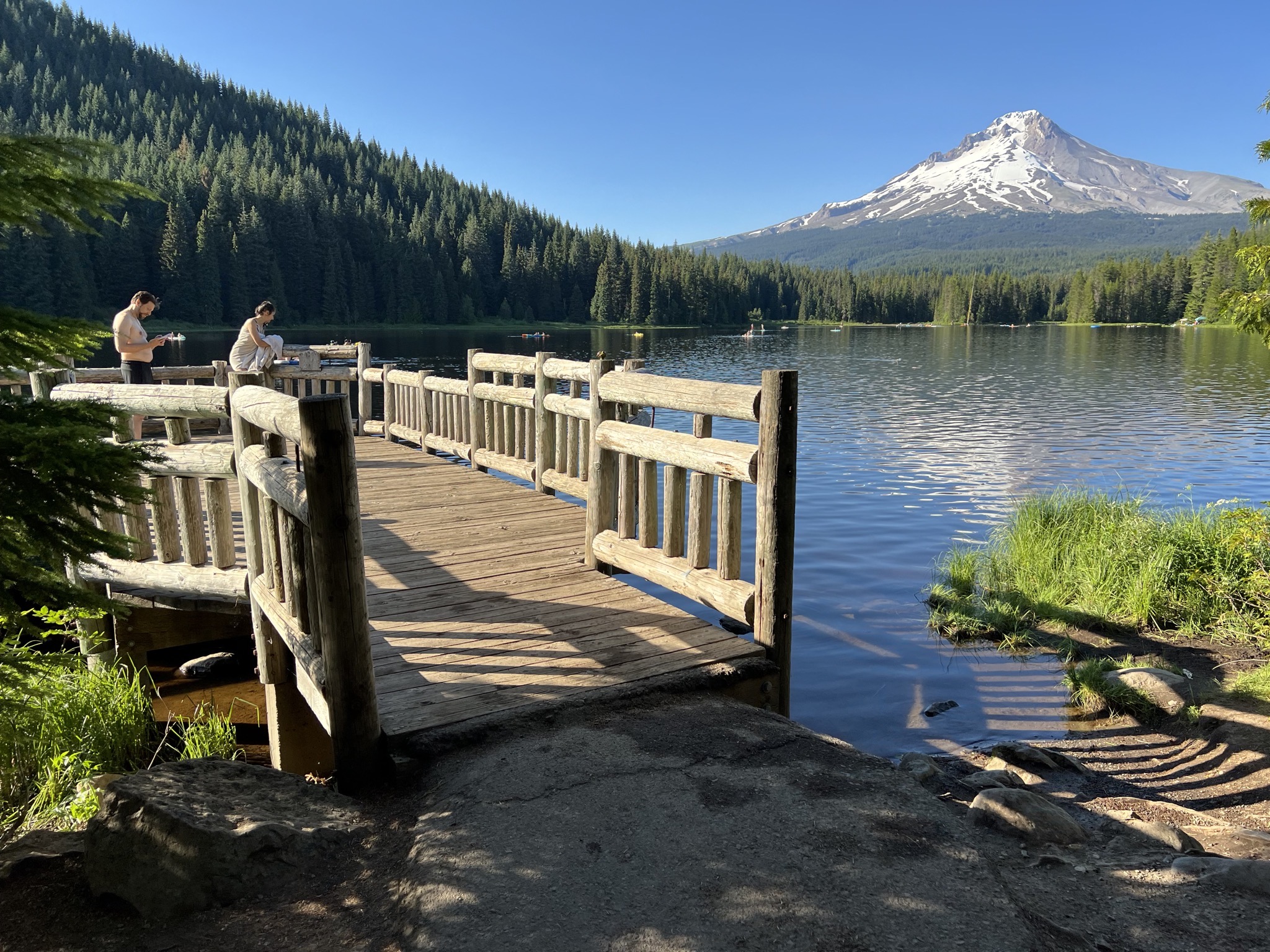 Trillium Lake and Mount Hood