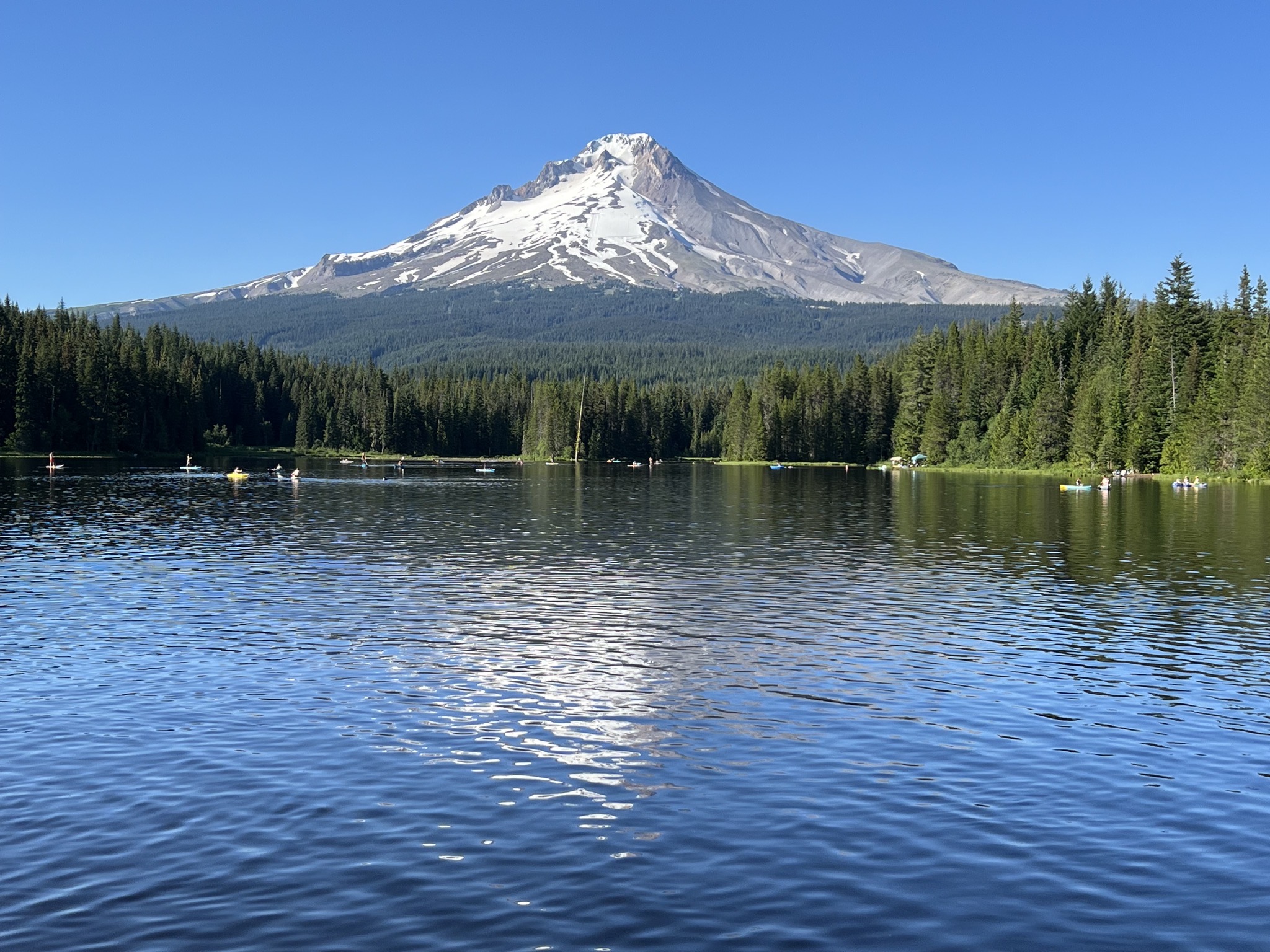 Trillium Lake and Mount Hood