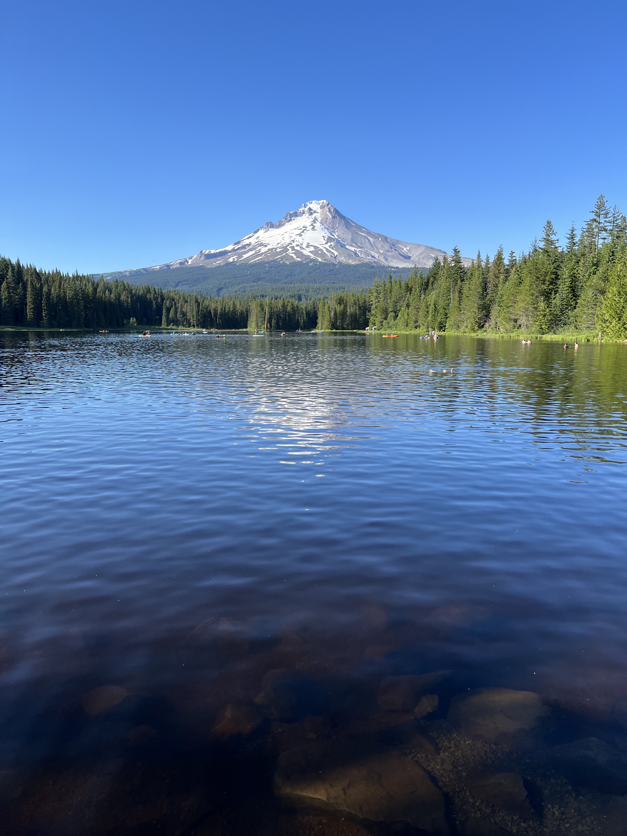 Trillium Lake and Mount Hood
