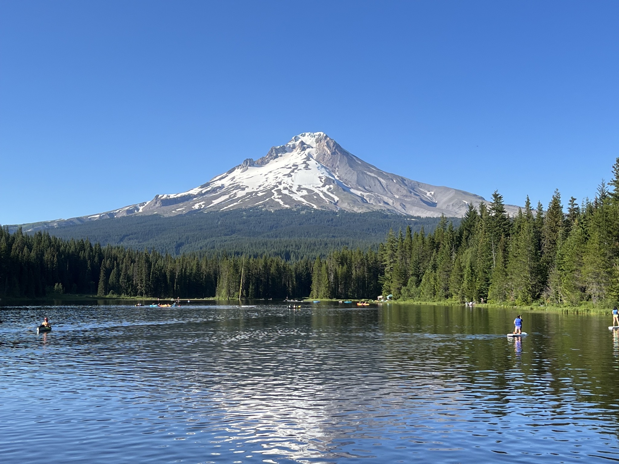 Trillium Lake and Mount Hood