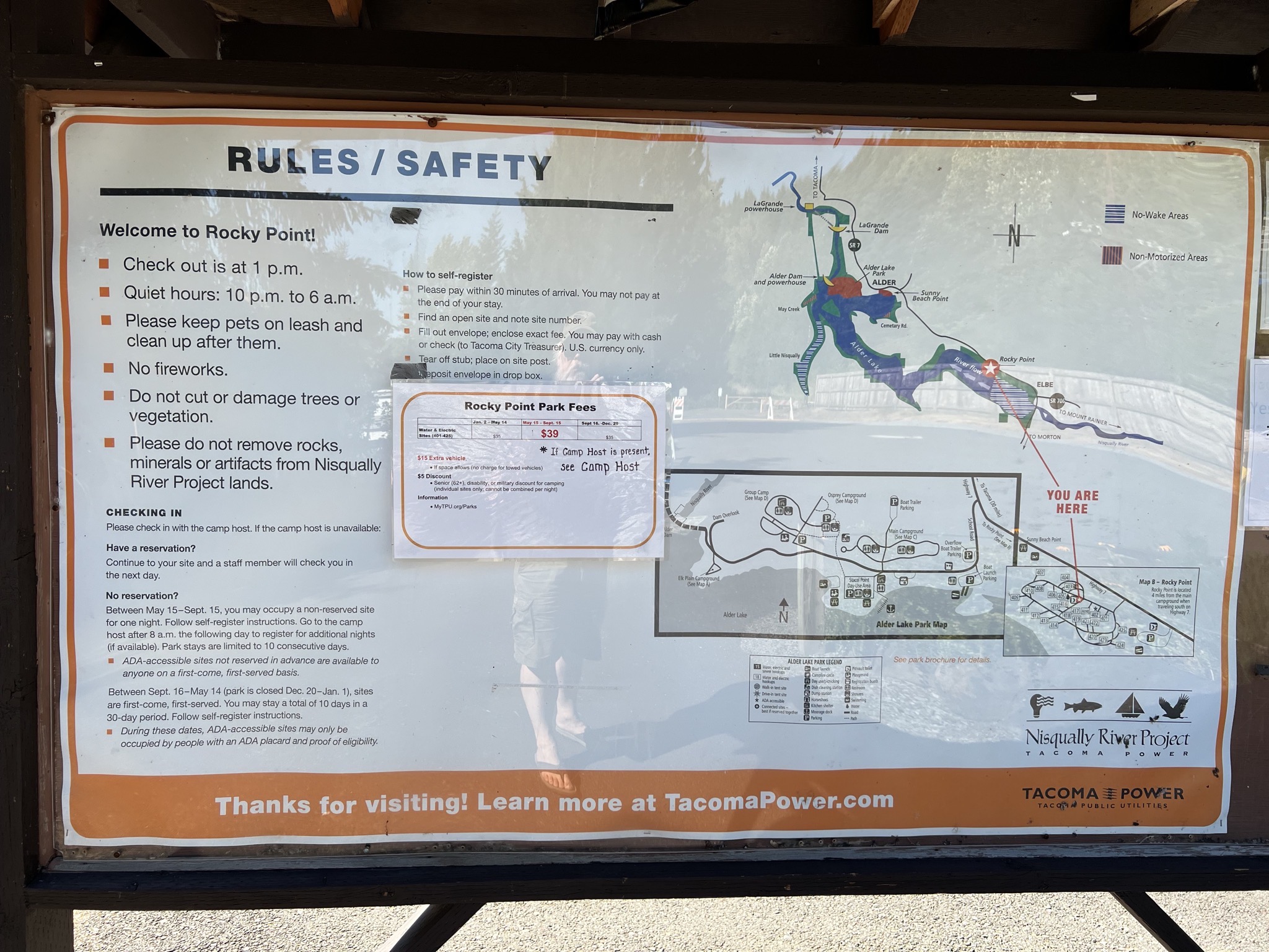 Map sign