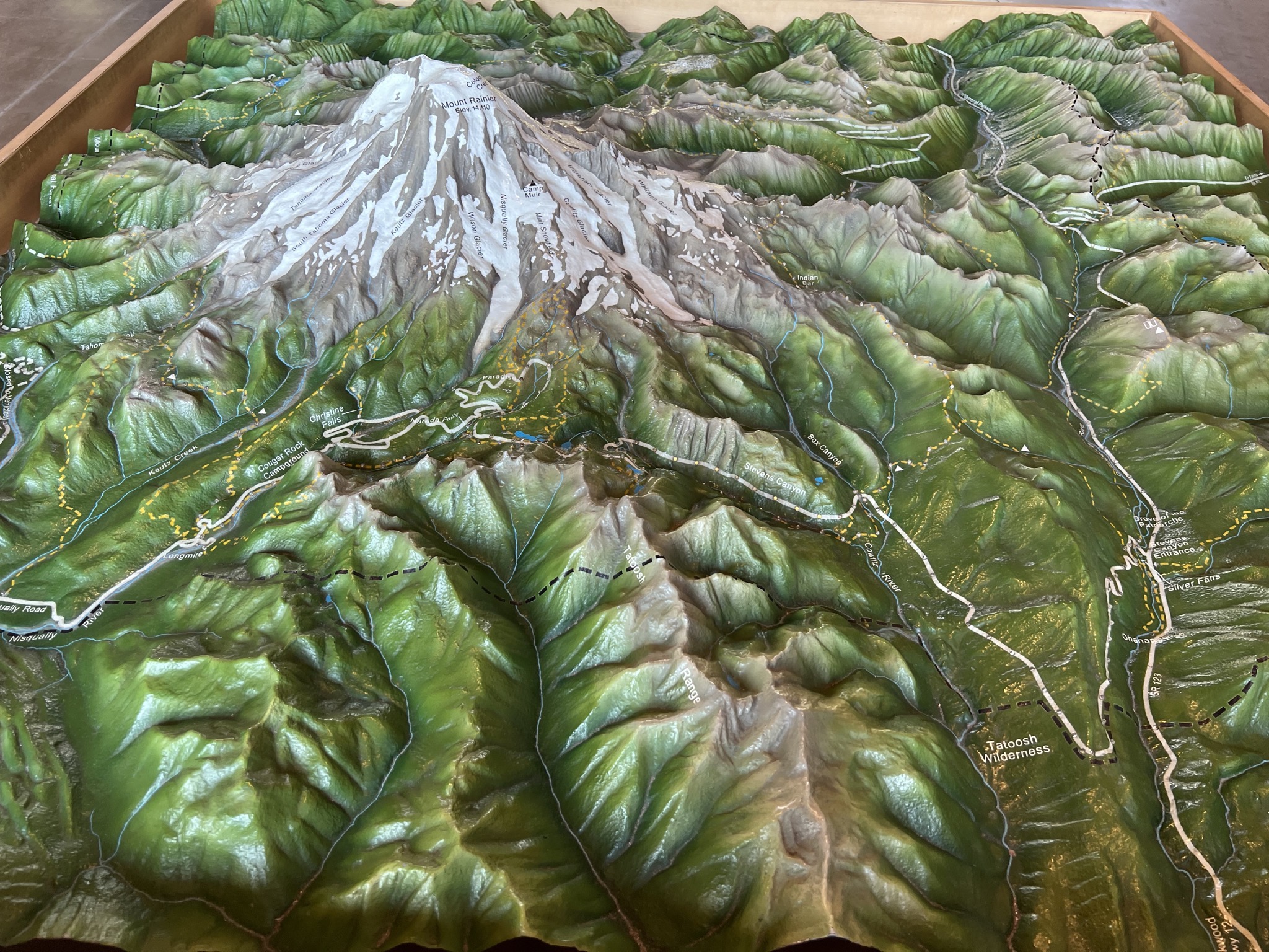 Relief map