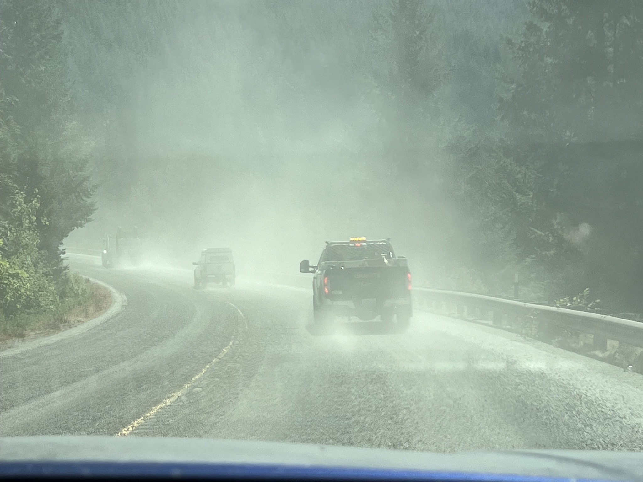 Dusty road