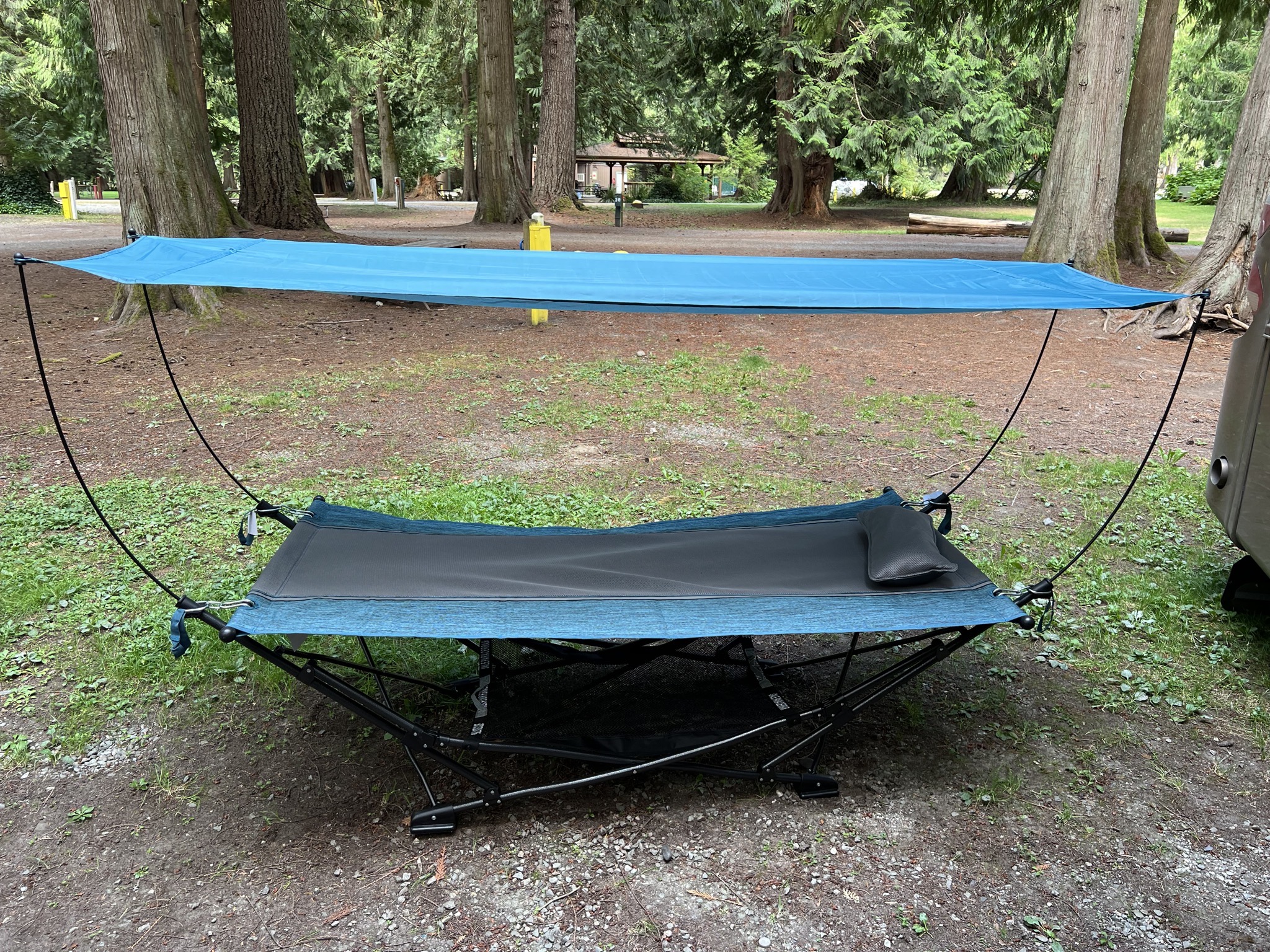 Assembled hammock