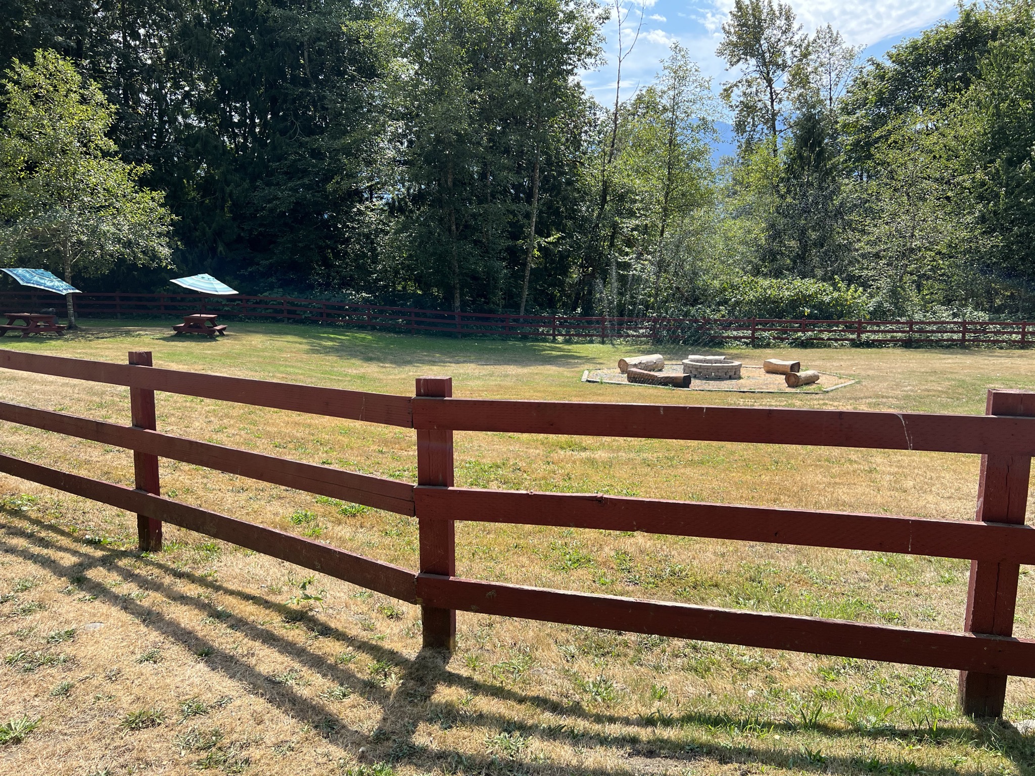 Group campsite