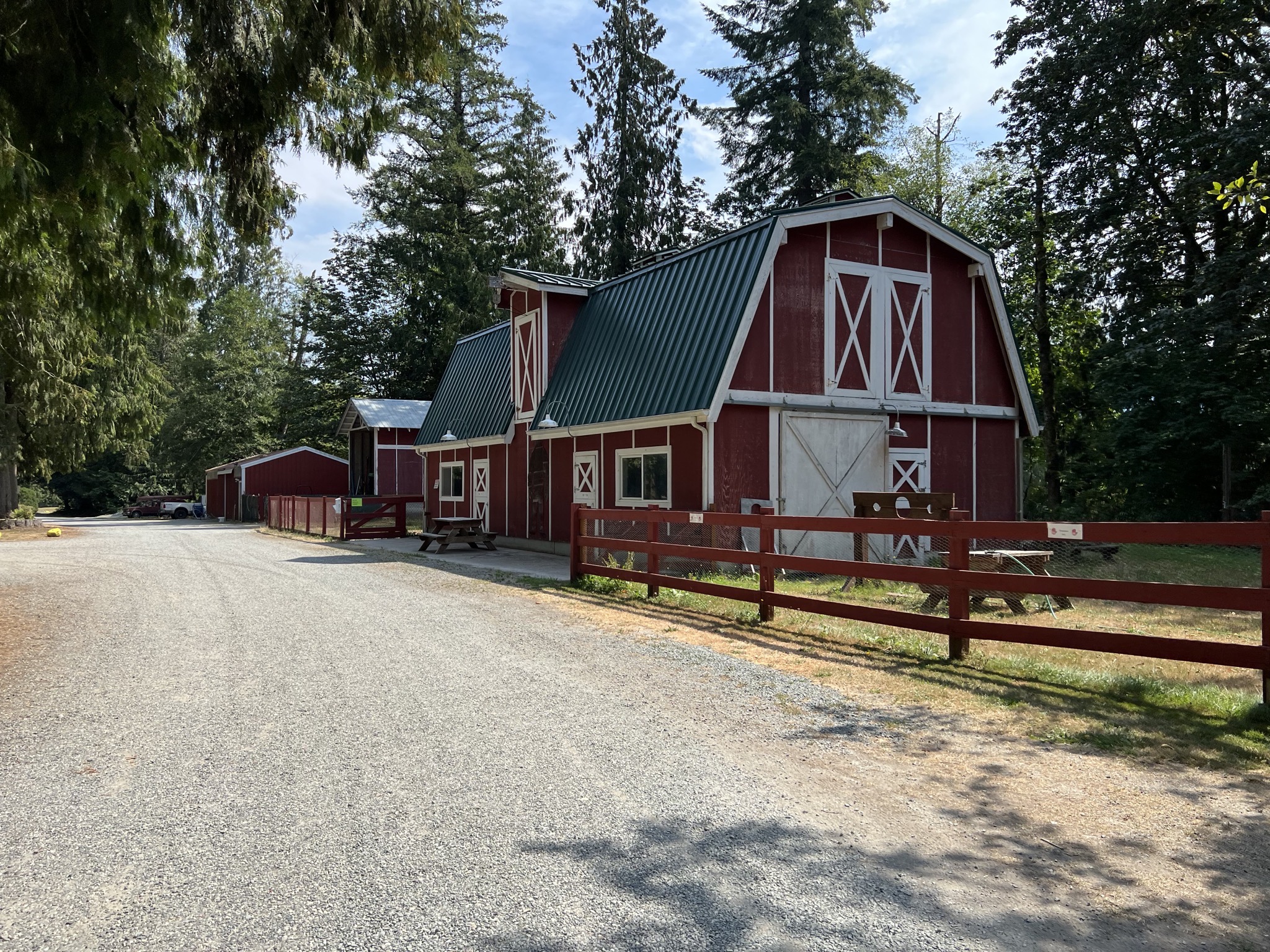 Maintenance barn