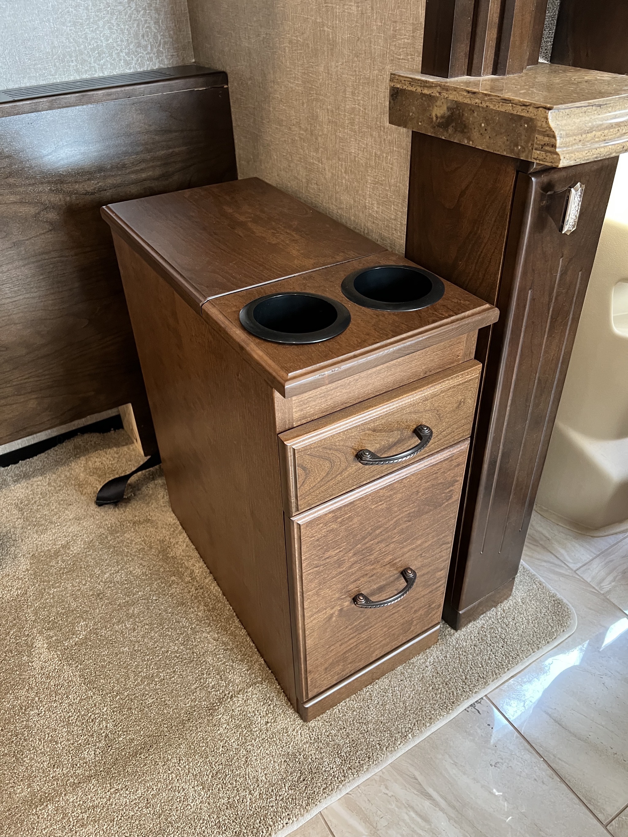 Wide cabinet