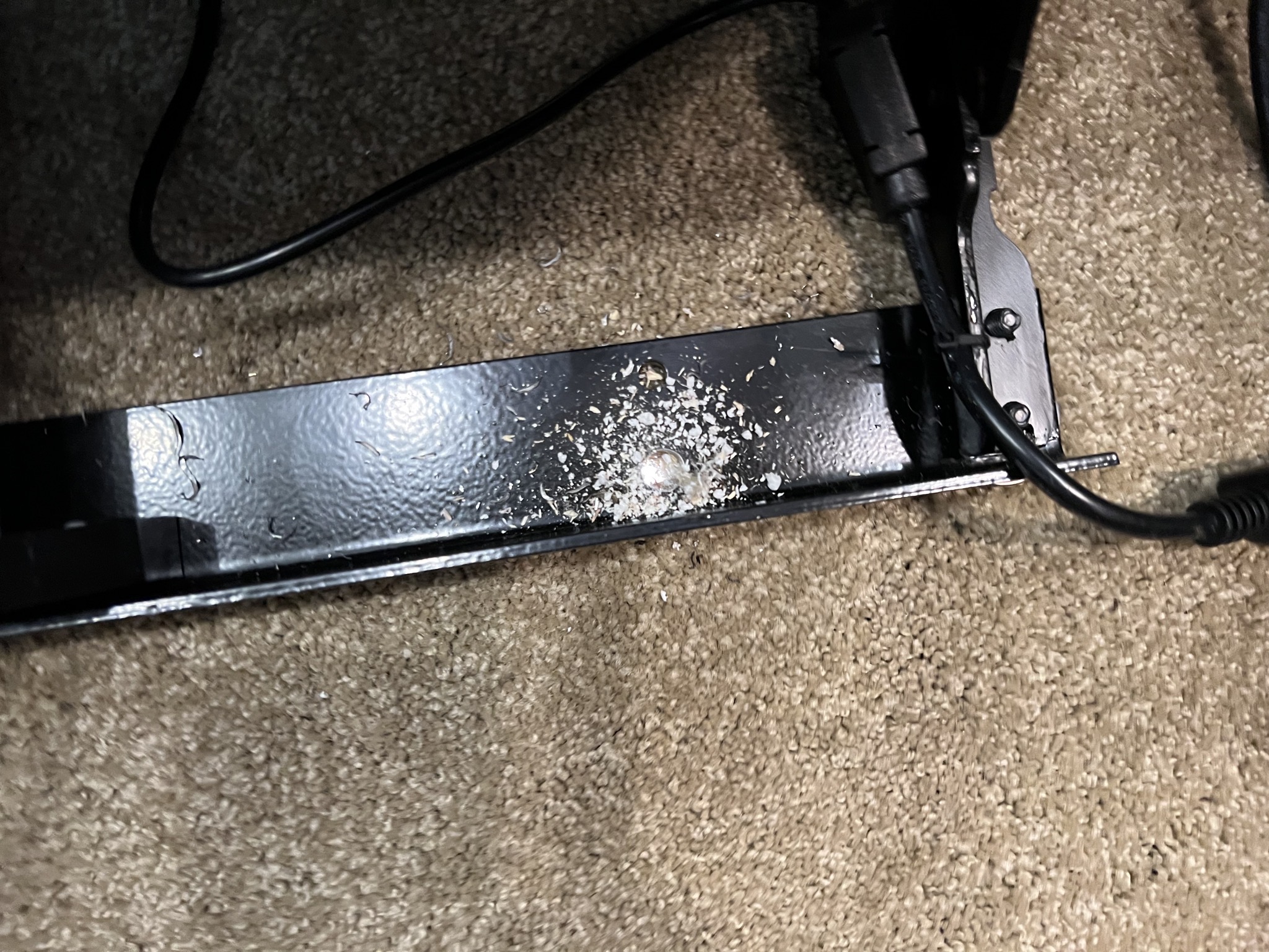 Drilling mounting hole
