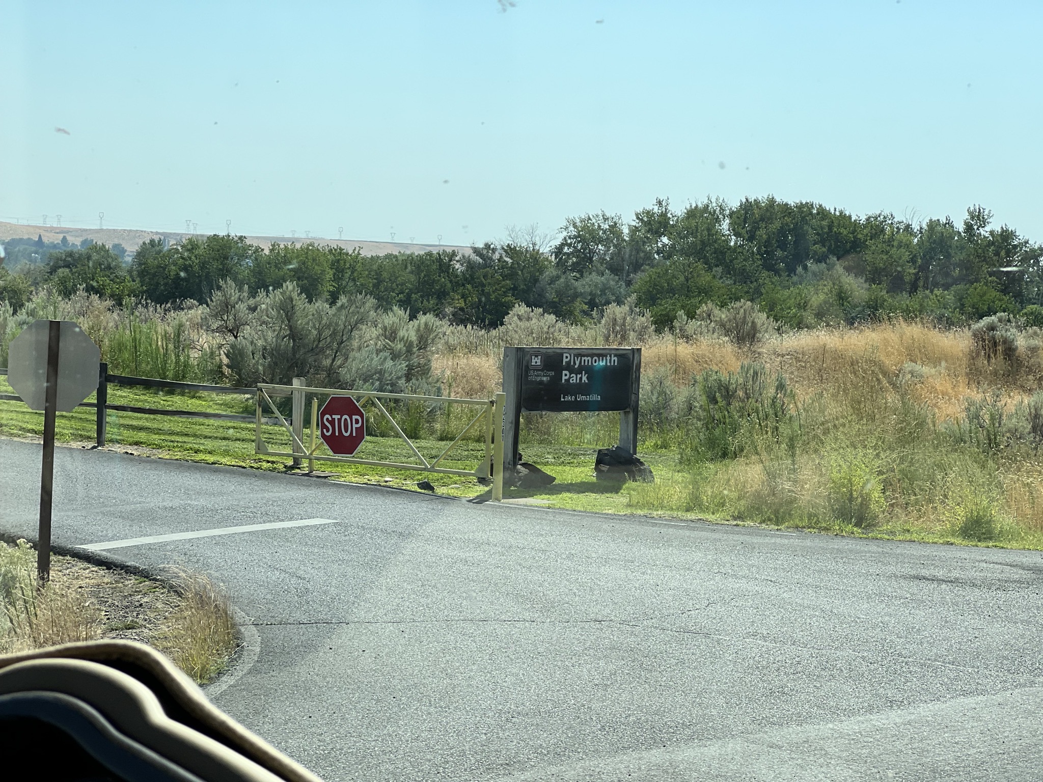 Plymouth Park entrance