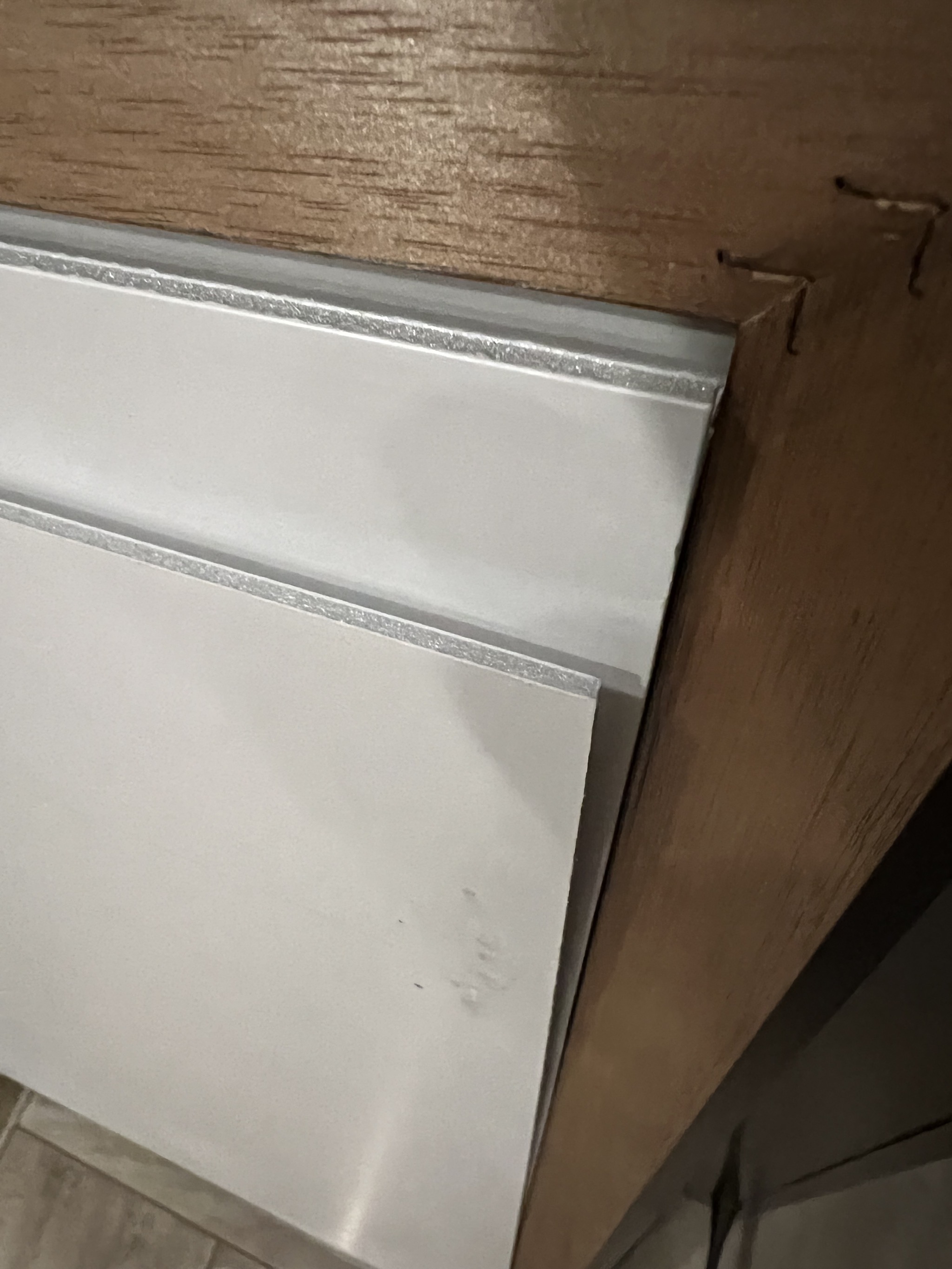 Frame with foam boards