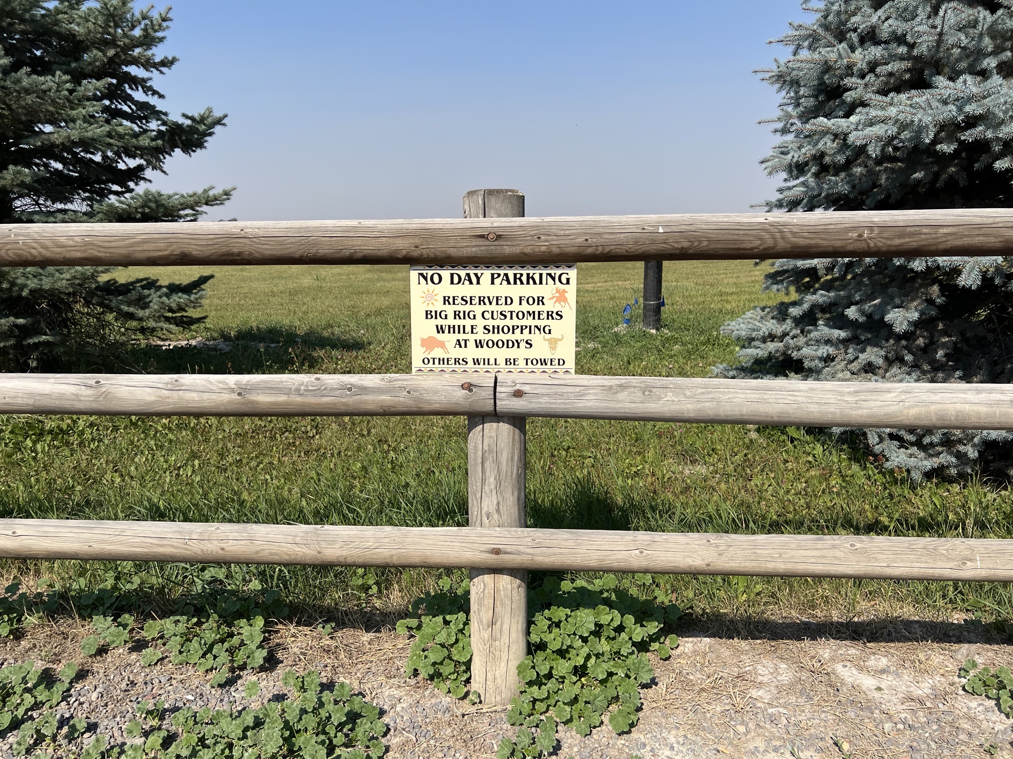 Reserved parking