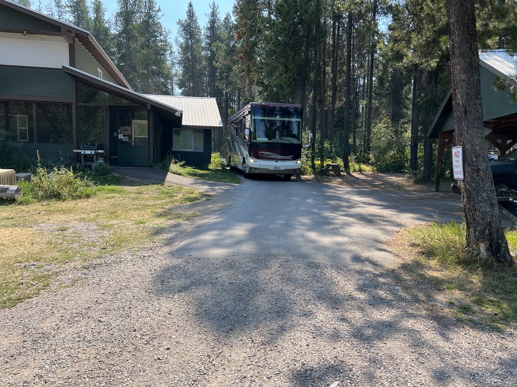 Coach approaching