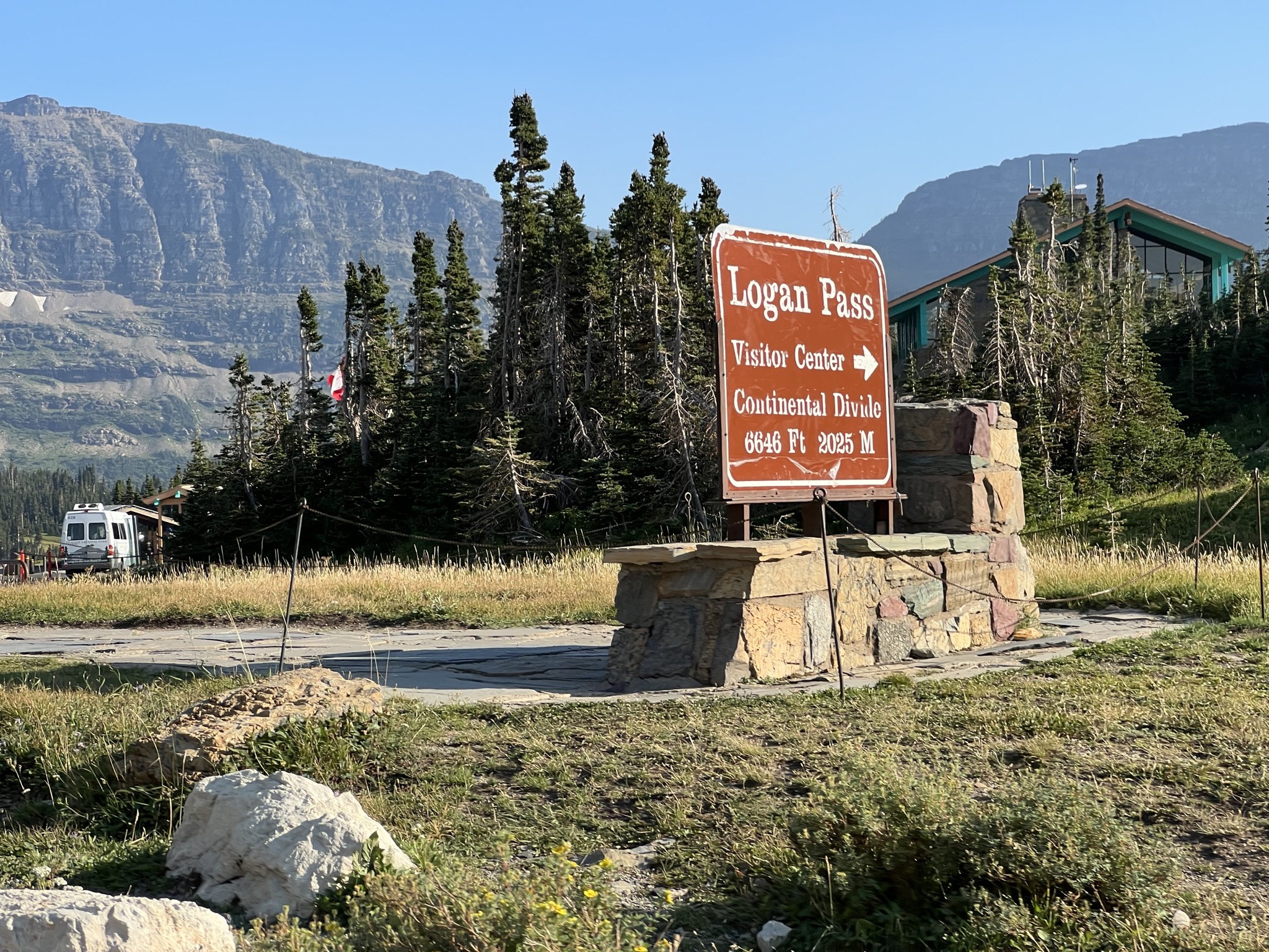 Logan Pass visitor center