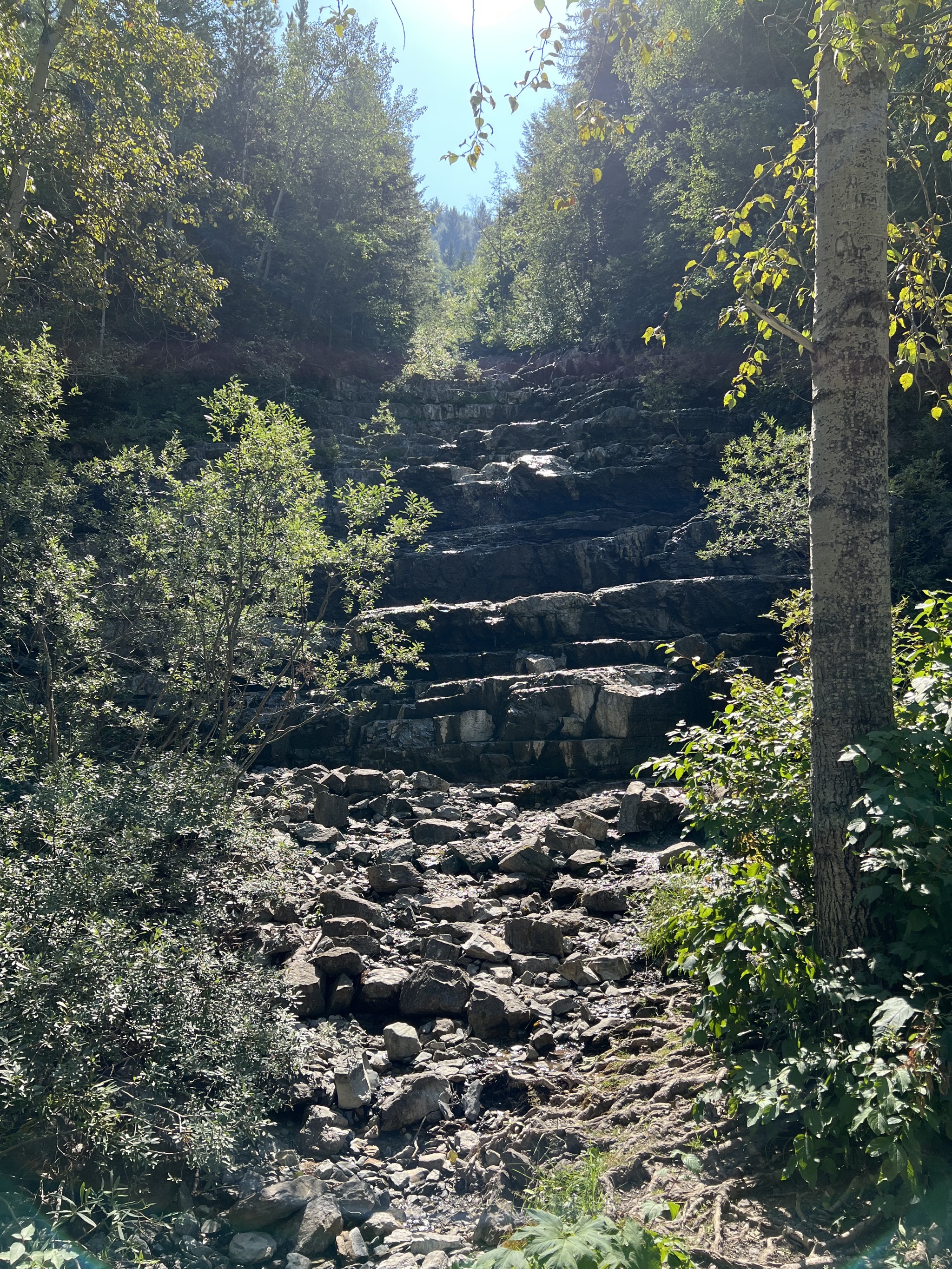 Silver Staircase Waterfall