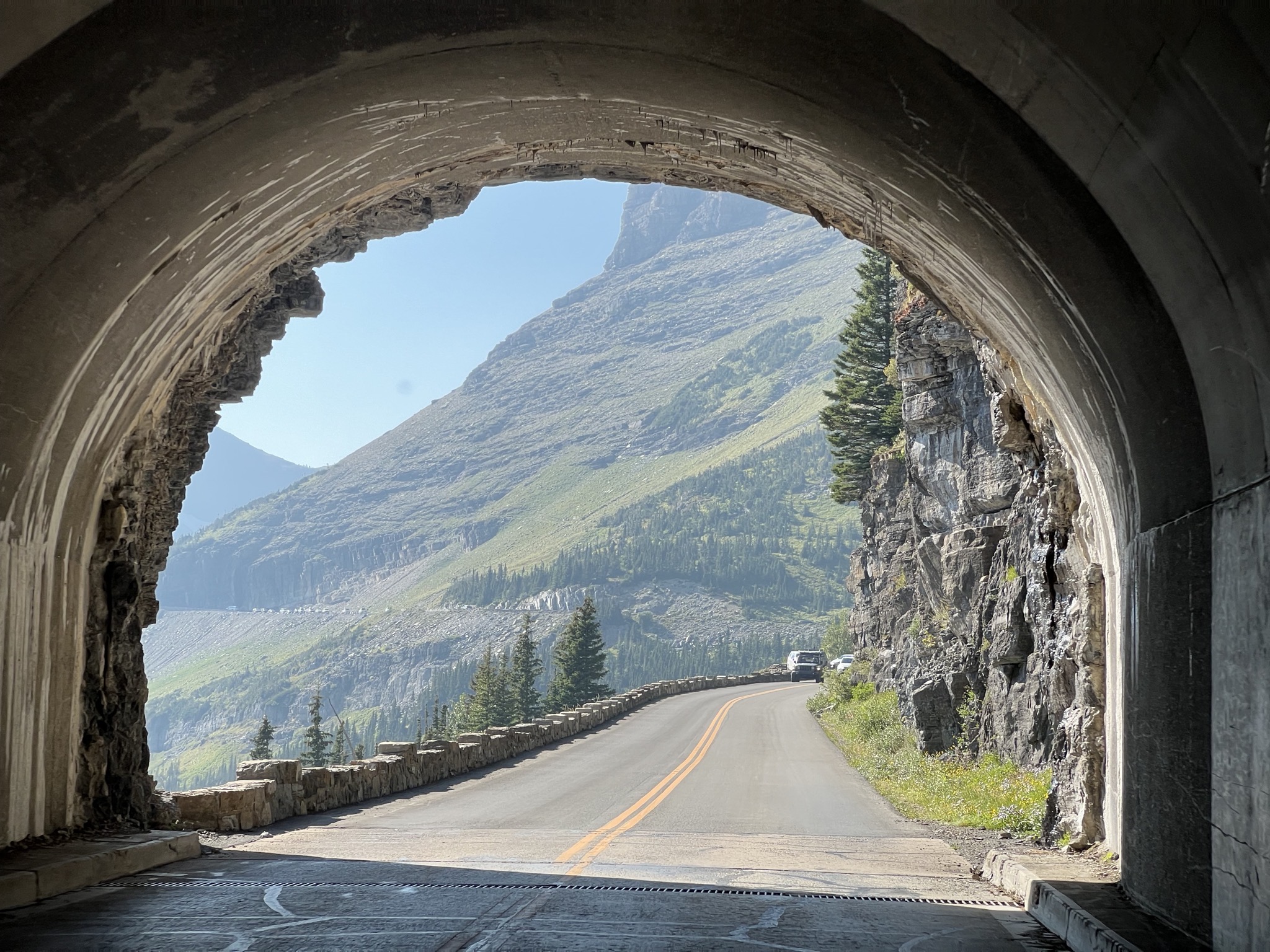 View from Going-to-the-Sun Road
