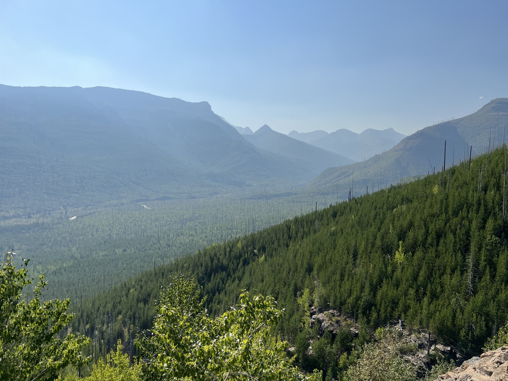 View from Going-to-the-Sun Road