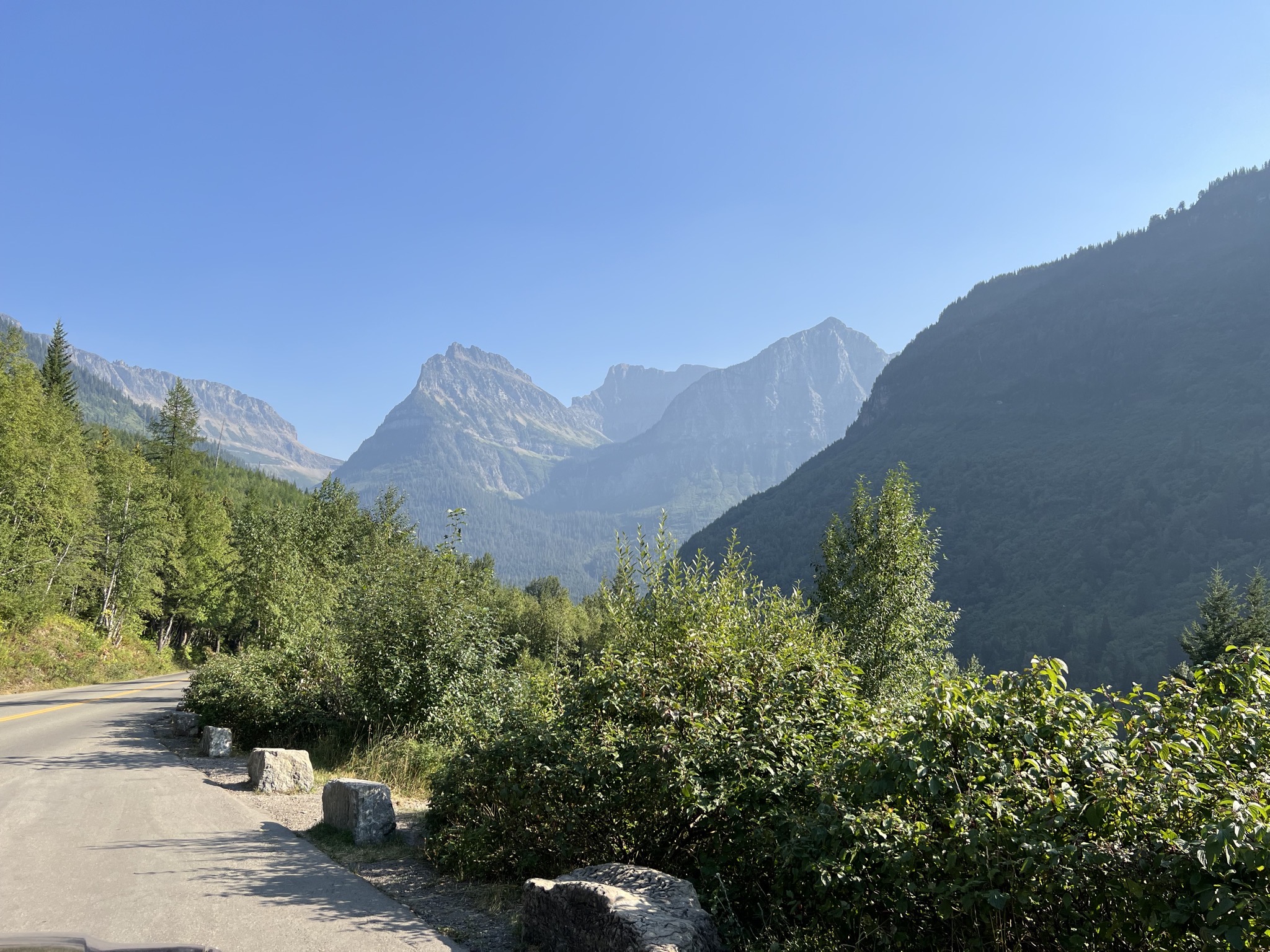 View from Going-to-the-Sun Road