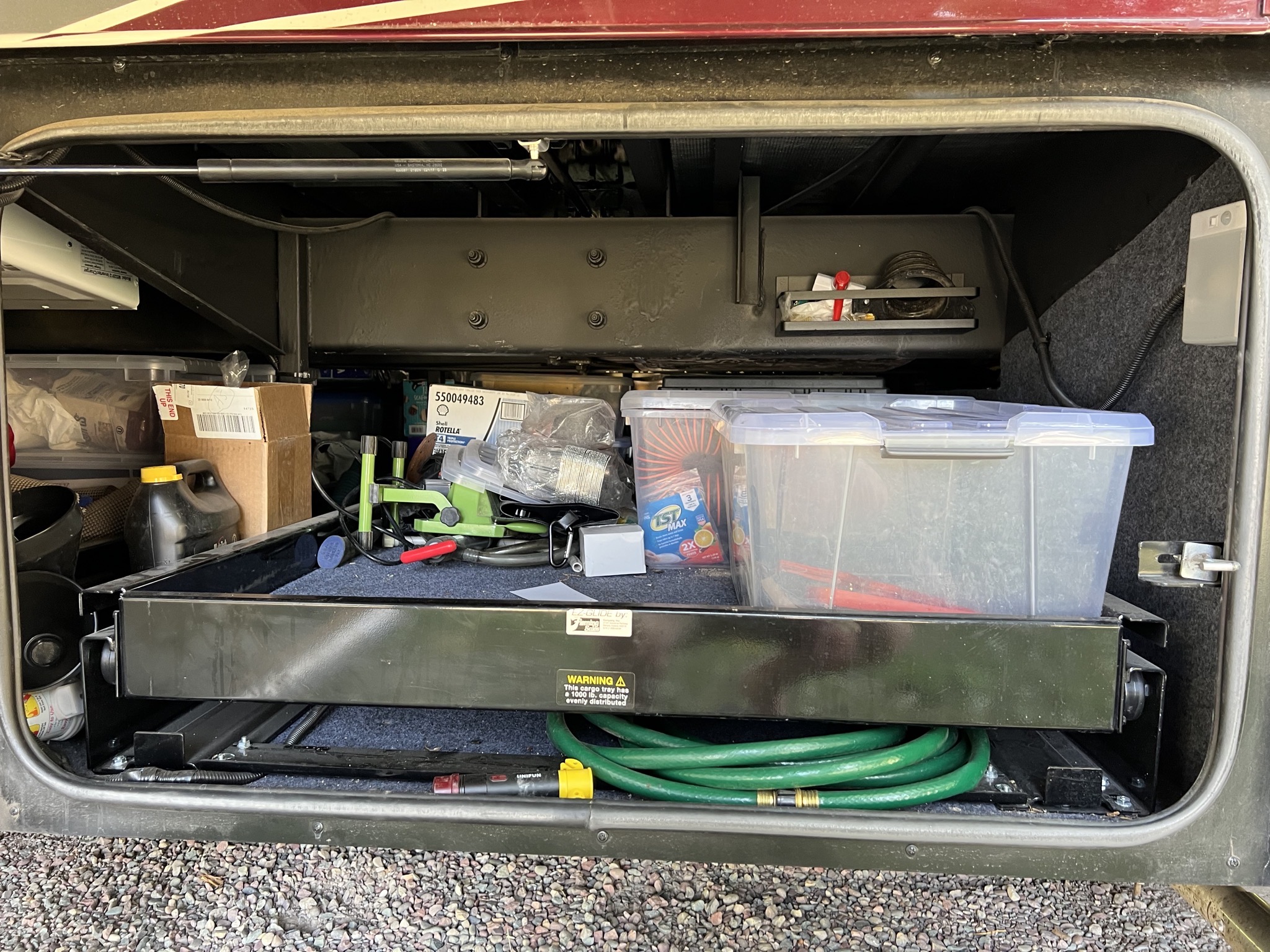 Basement storage