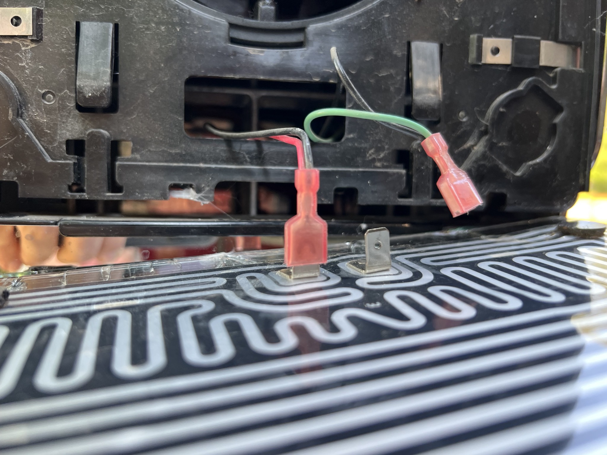 Disconnecting heater