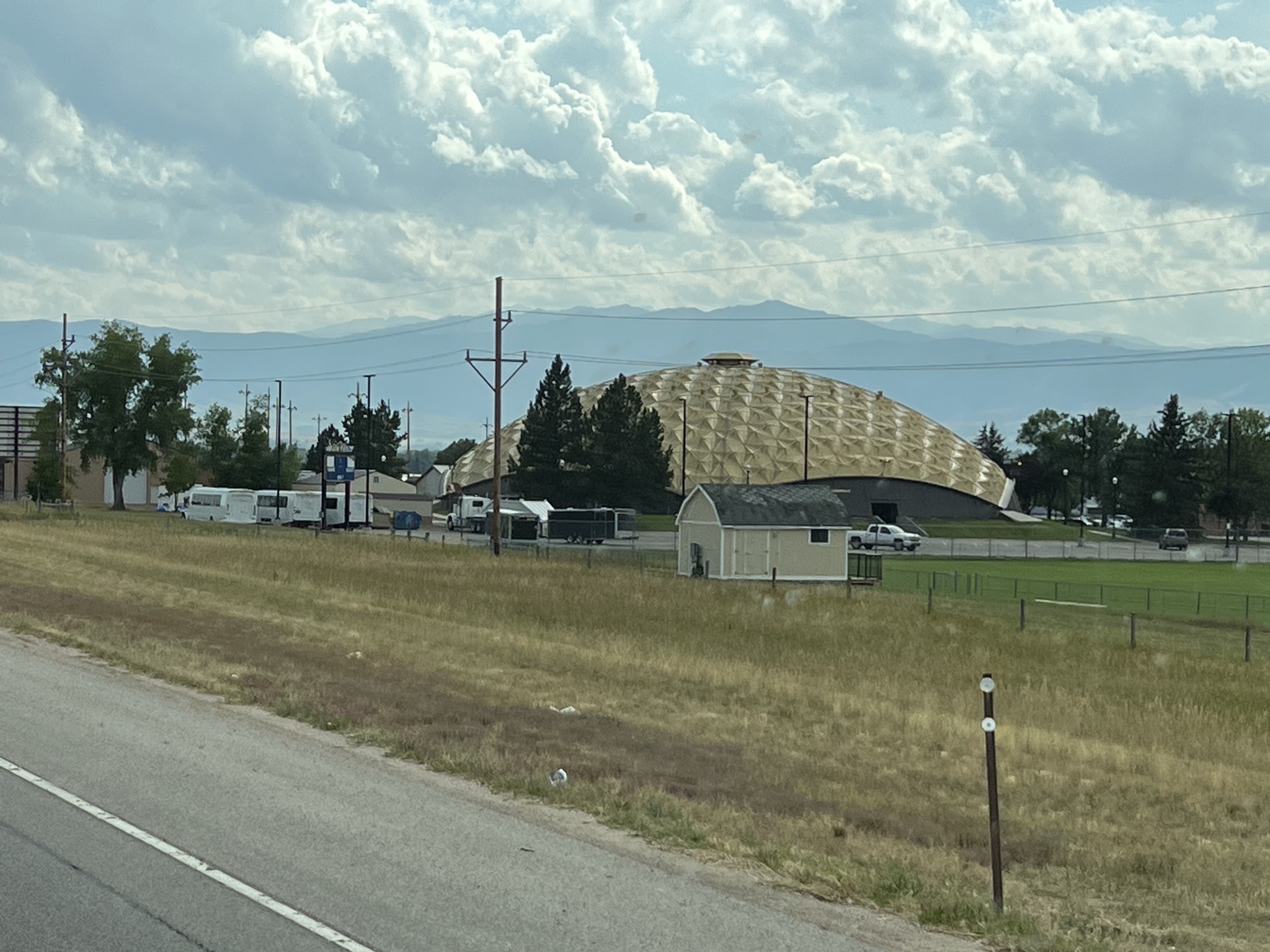 Sheridan Collage Golden Dome sports complex