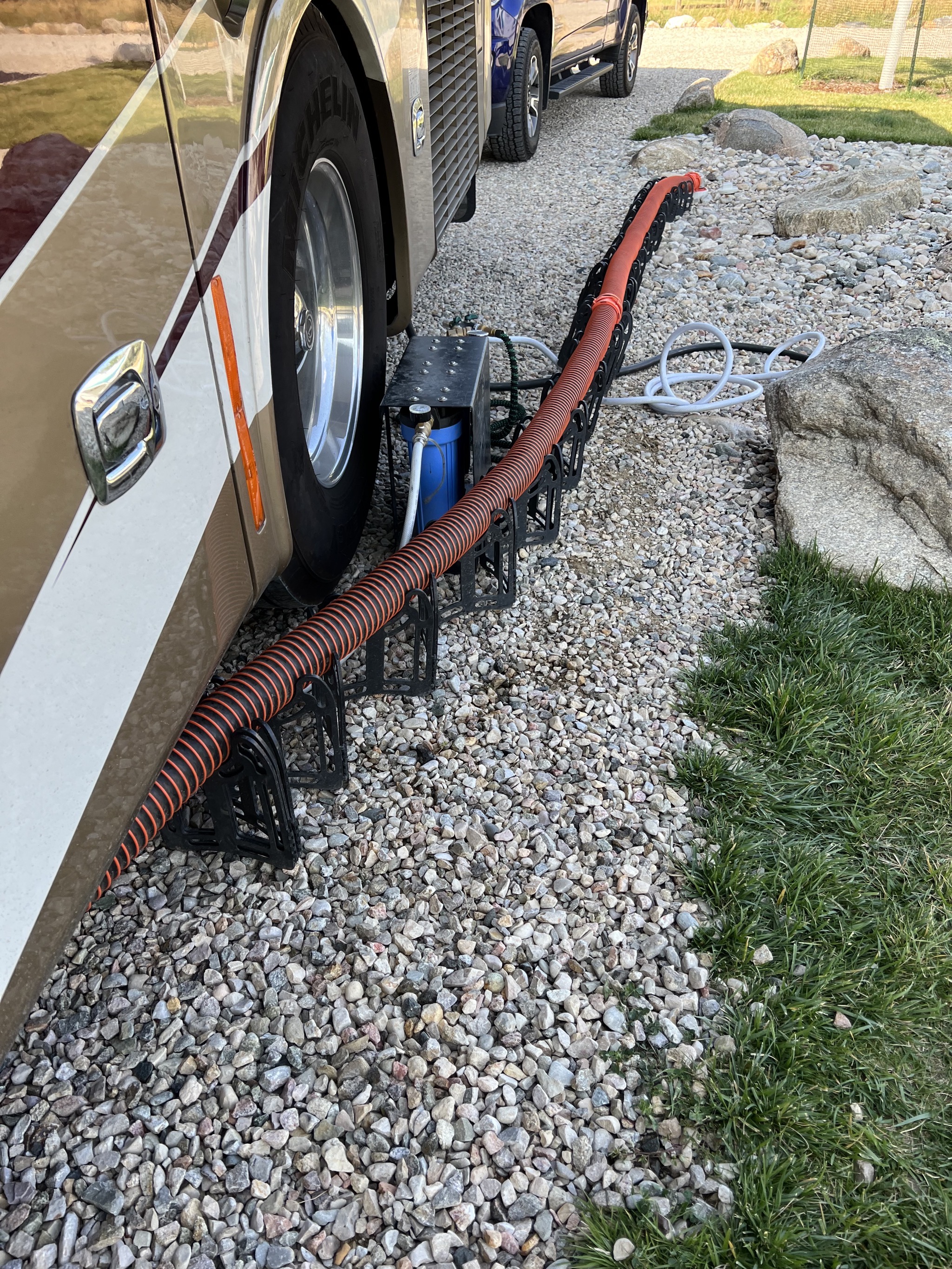 Long sewer hose needed