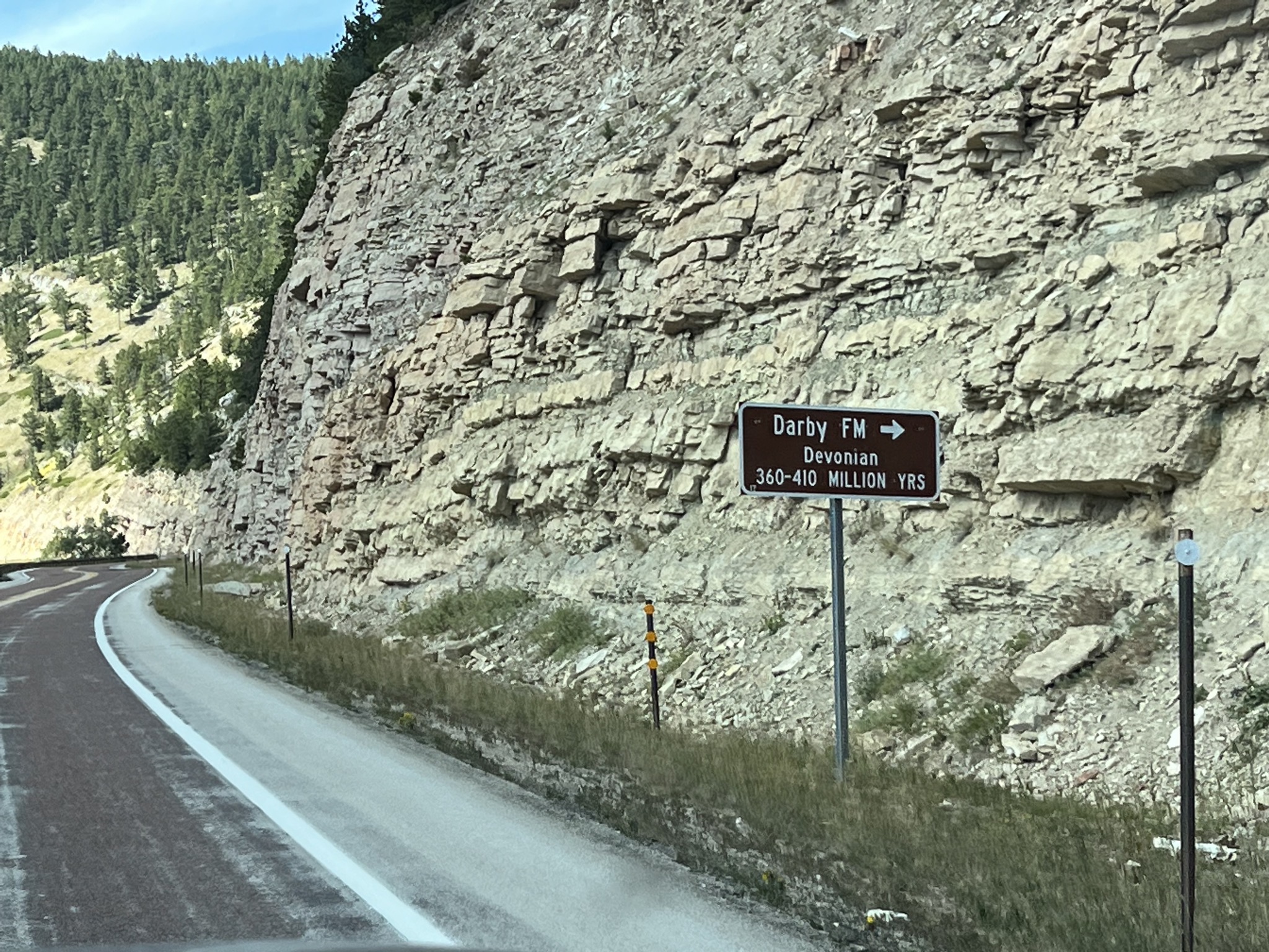 Geologic sign