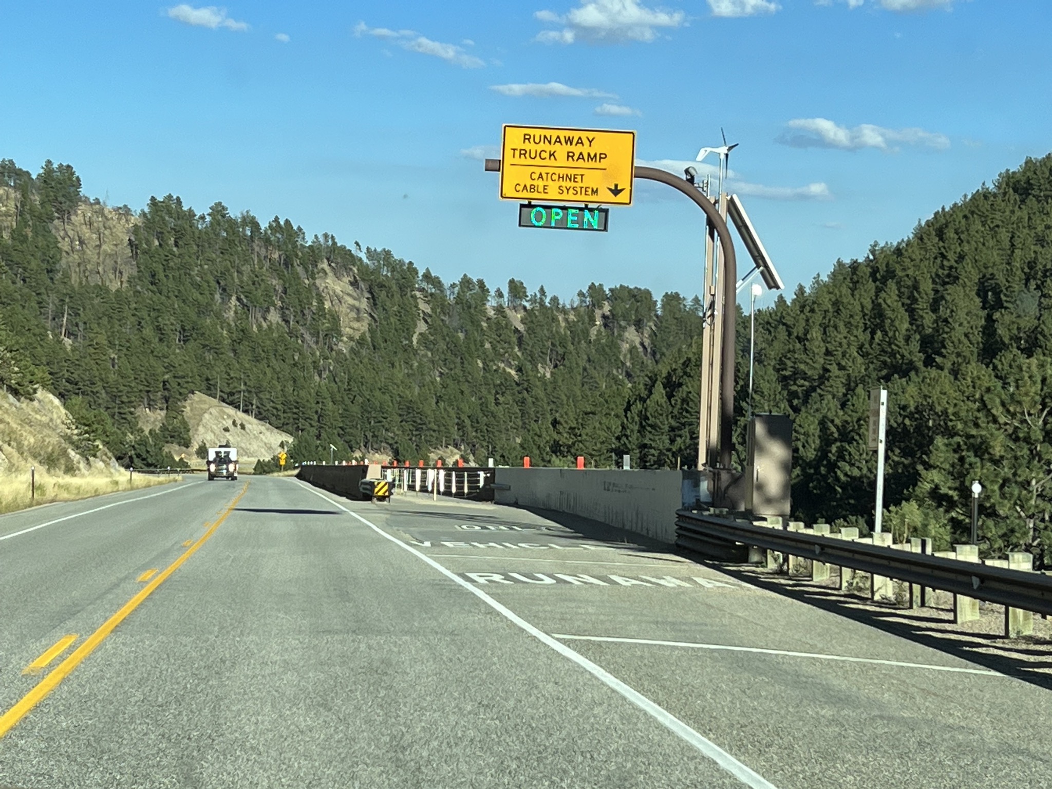 Runaway truck ramp
