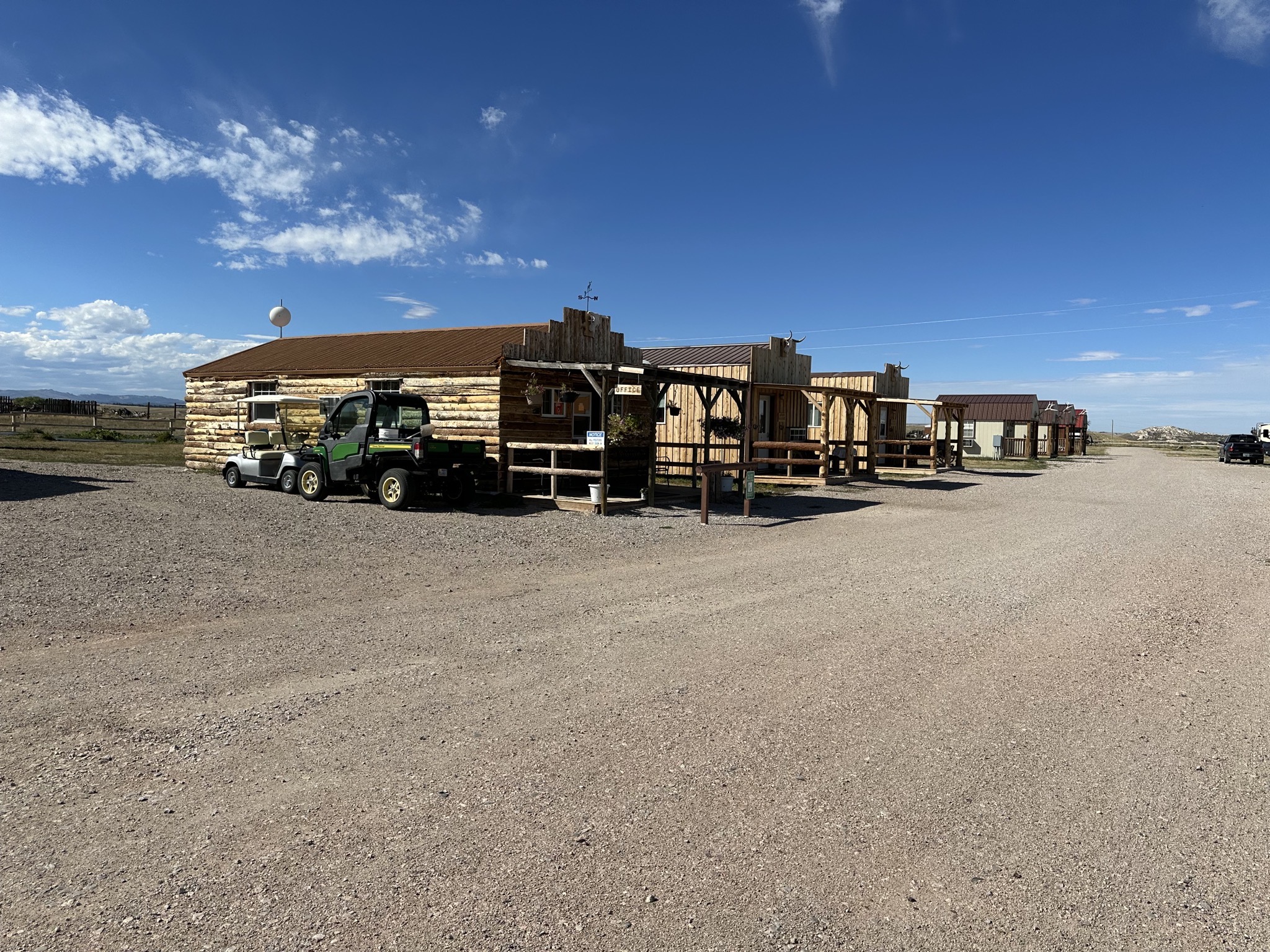 Office and cabins