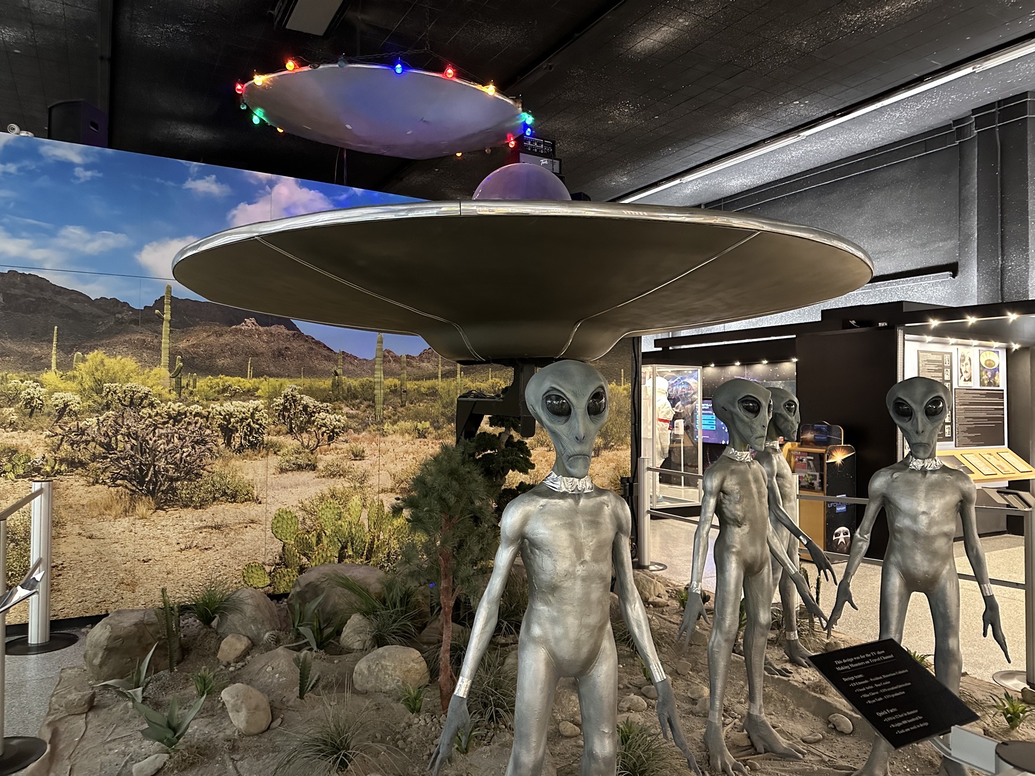 UFO Museum exhibits