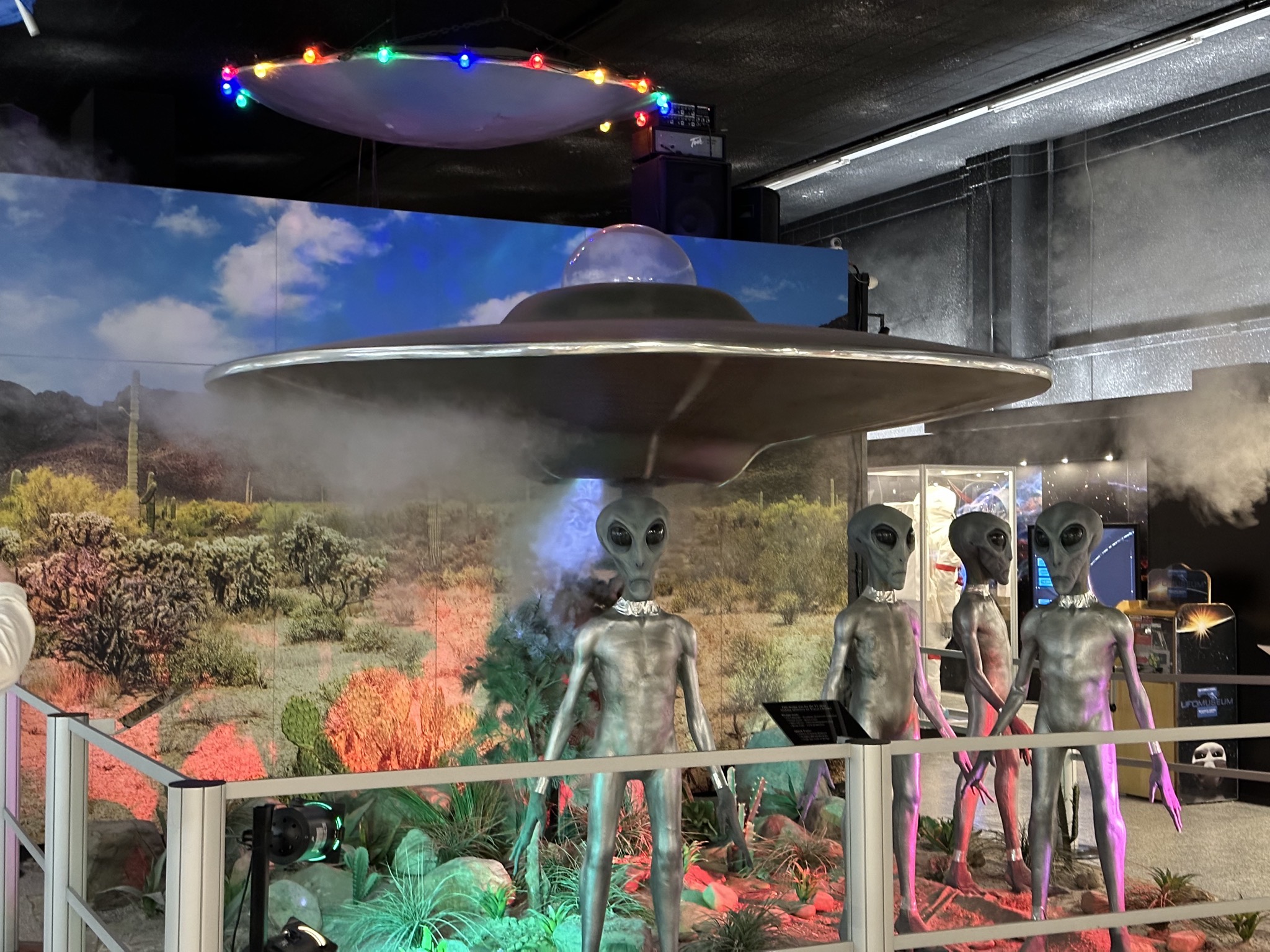 UFO Museum exhibits