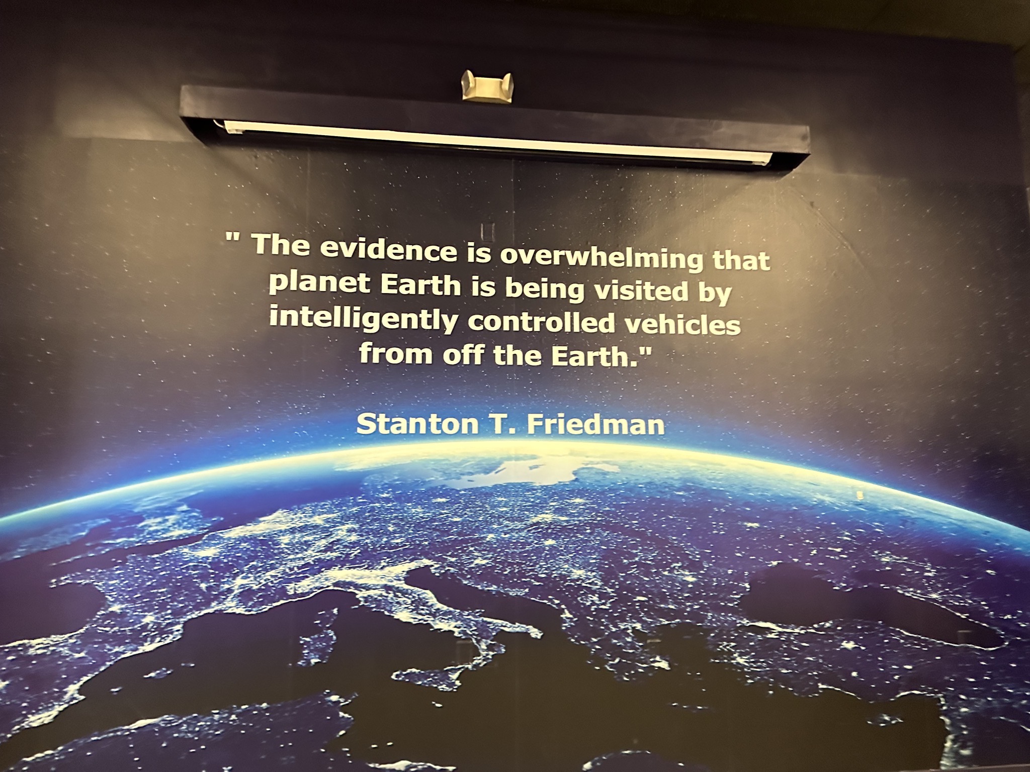 UFO Museum exhibits