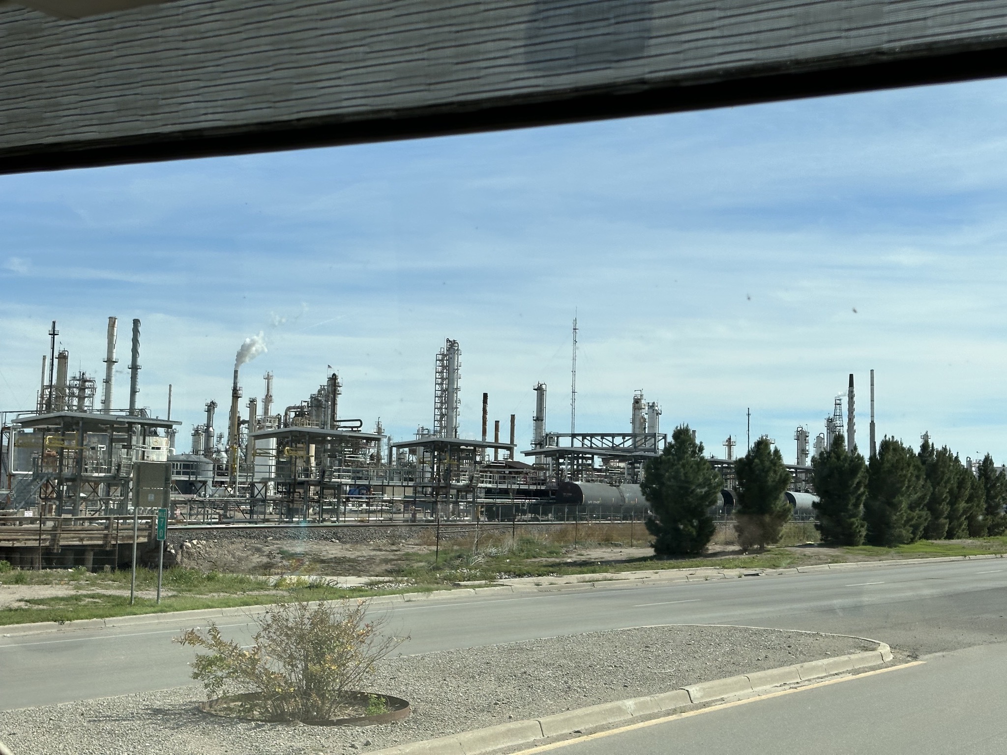 Oil refinery