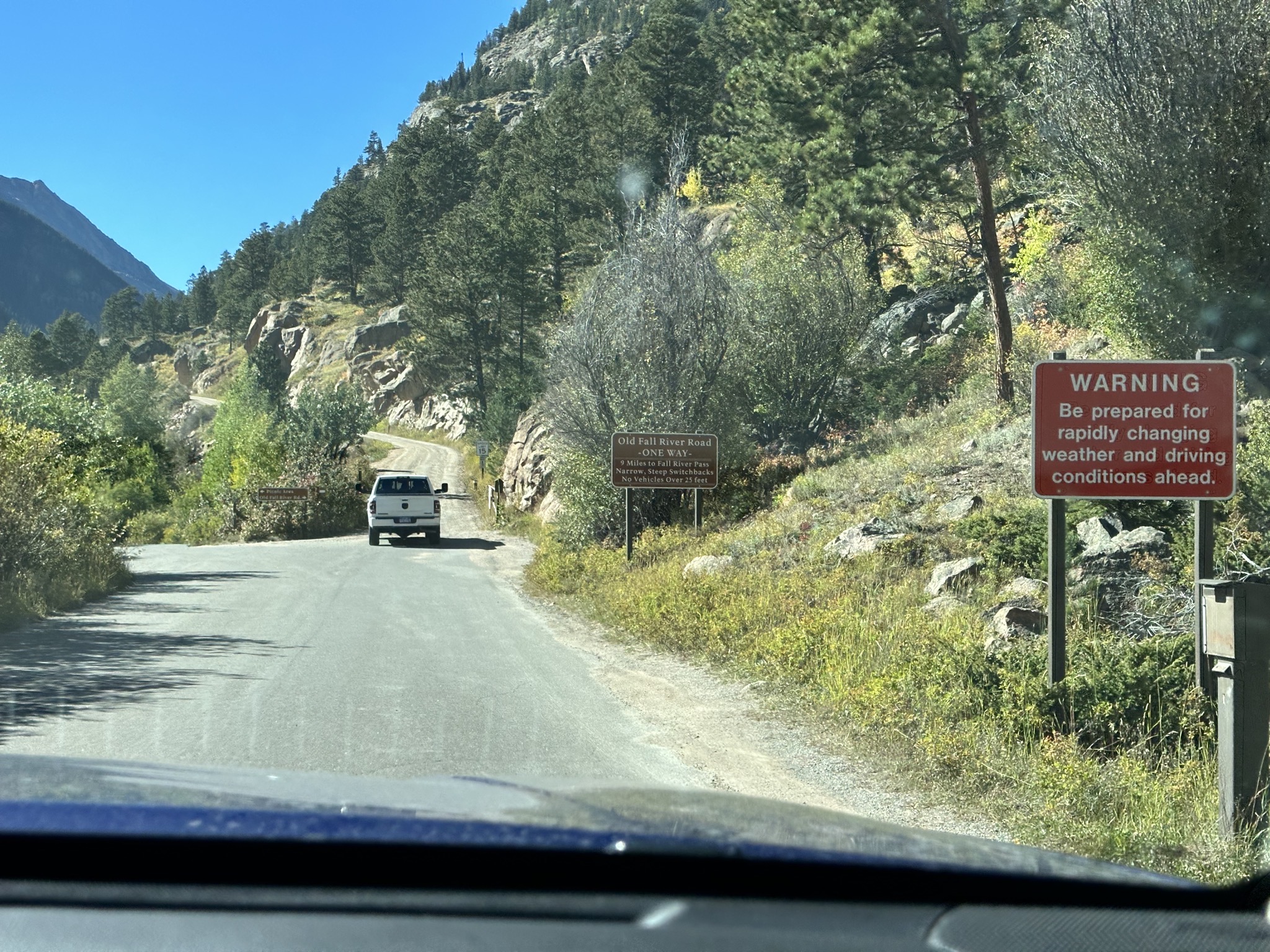 Old Fall River Road