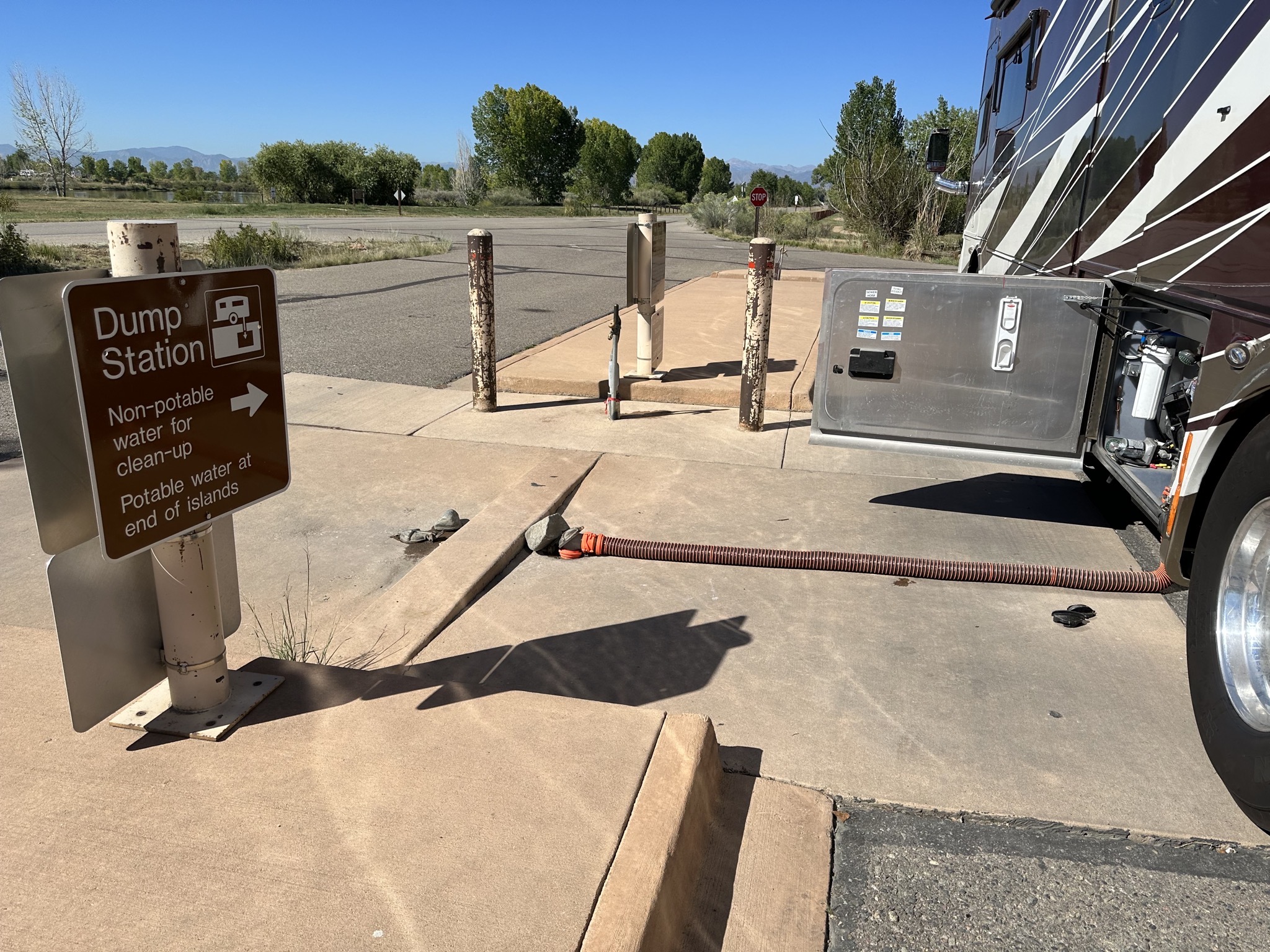 Dump station
