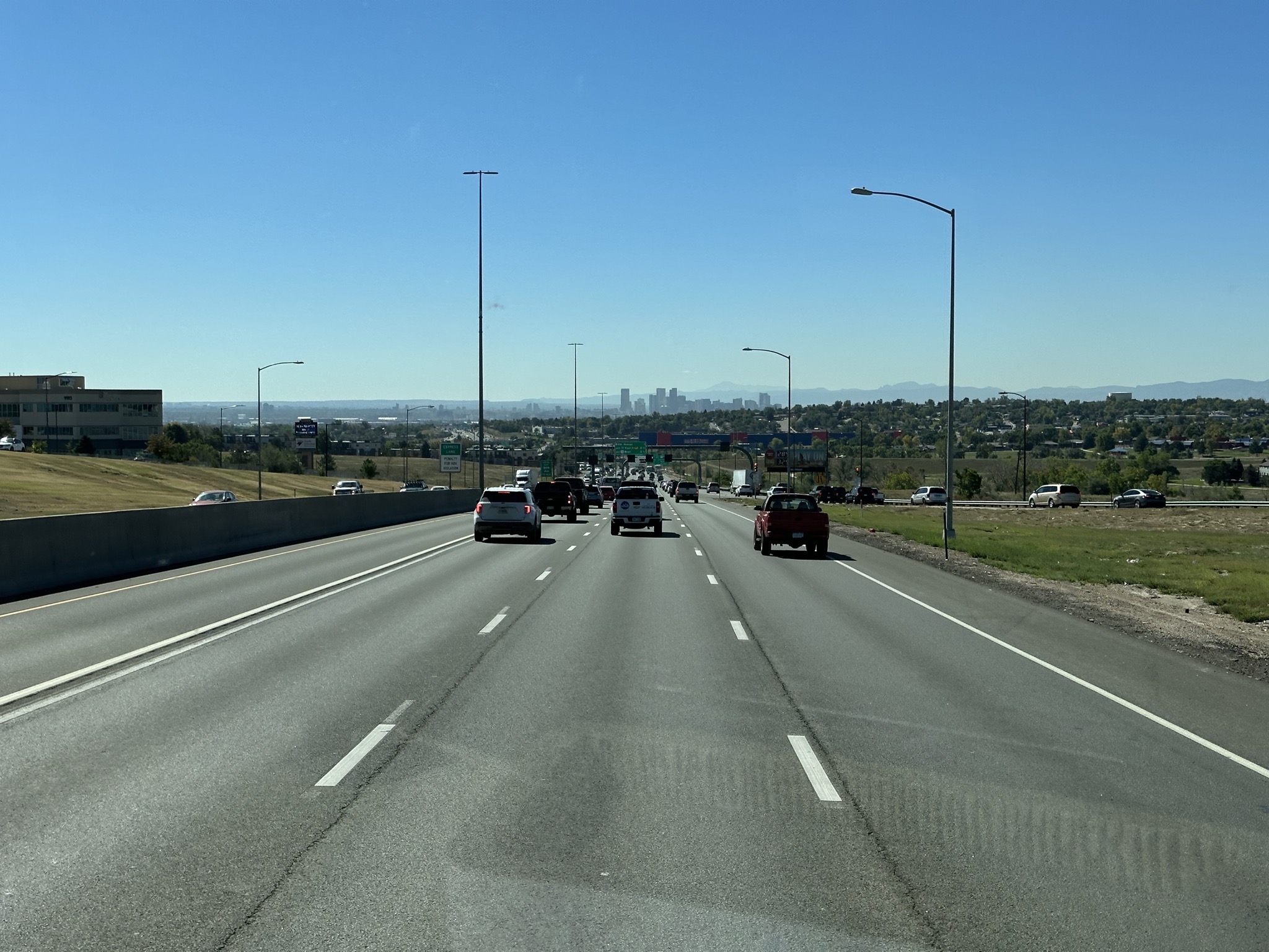 Heading towards Denver