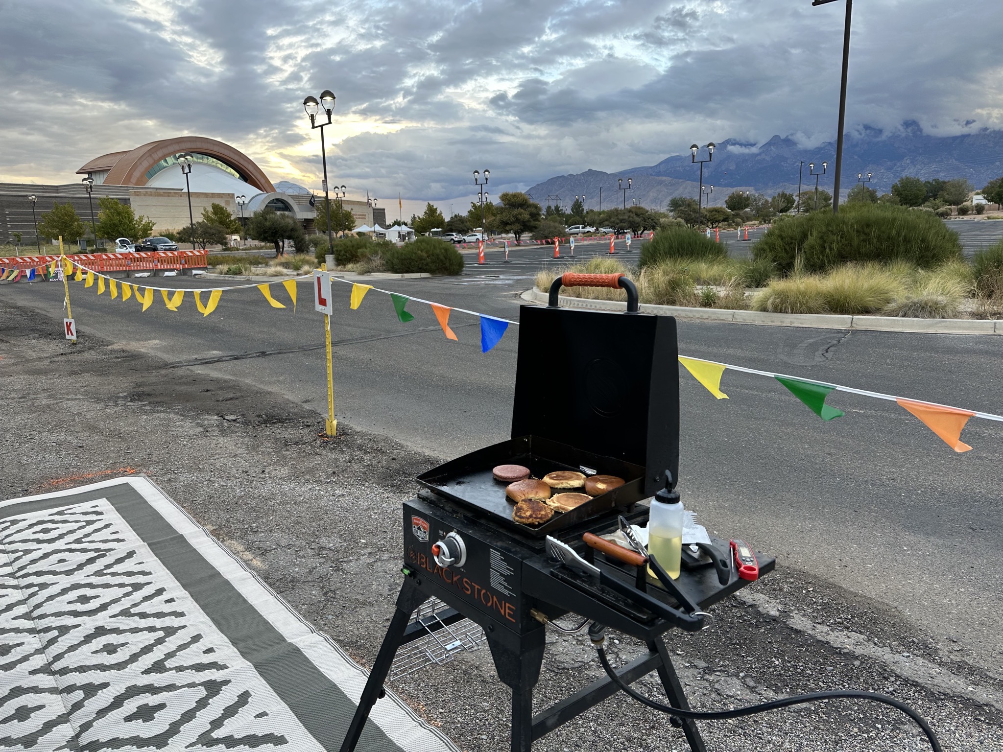 Griddle dinner