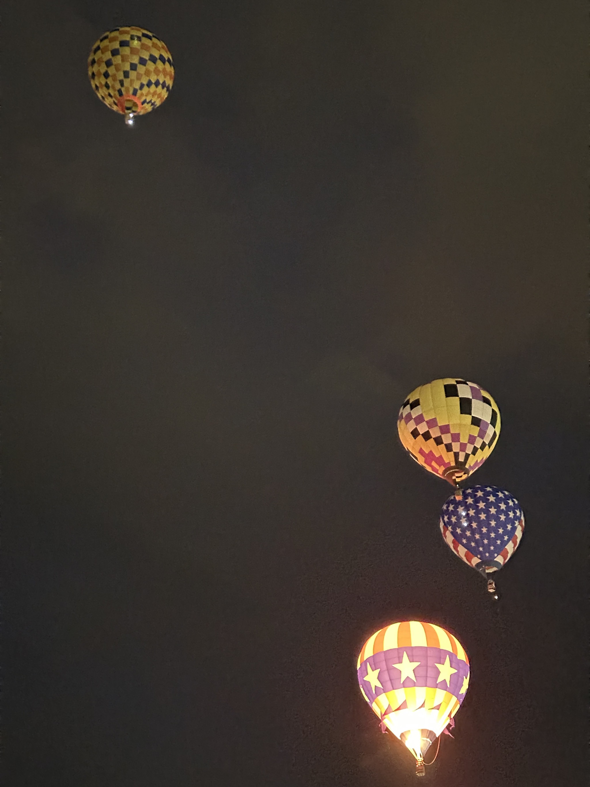 Dawn patrol balloons