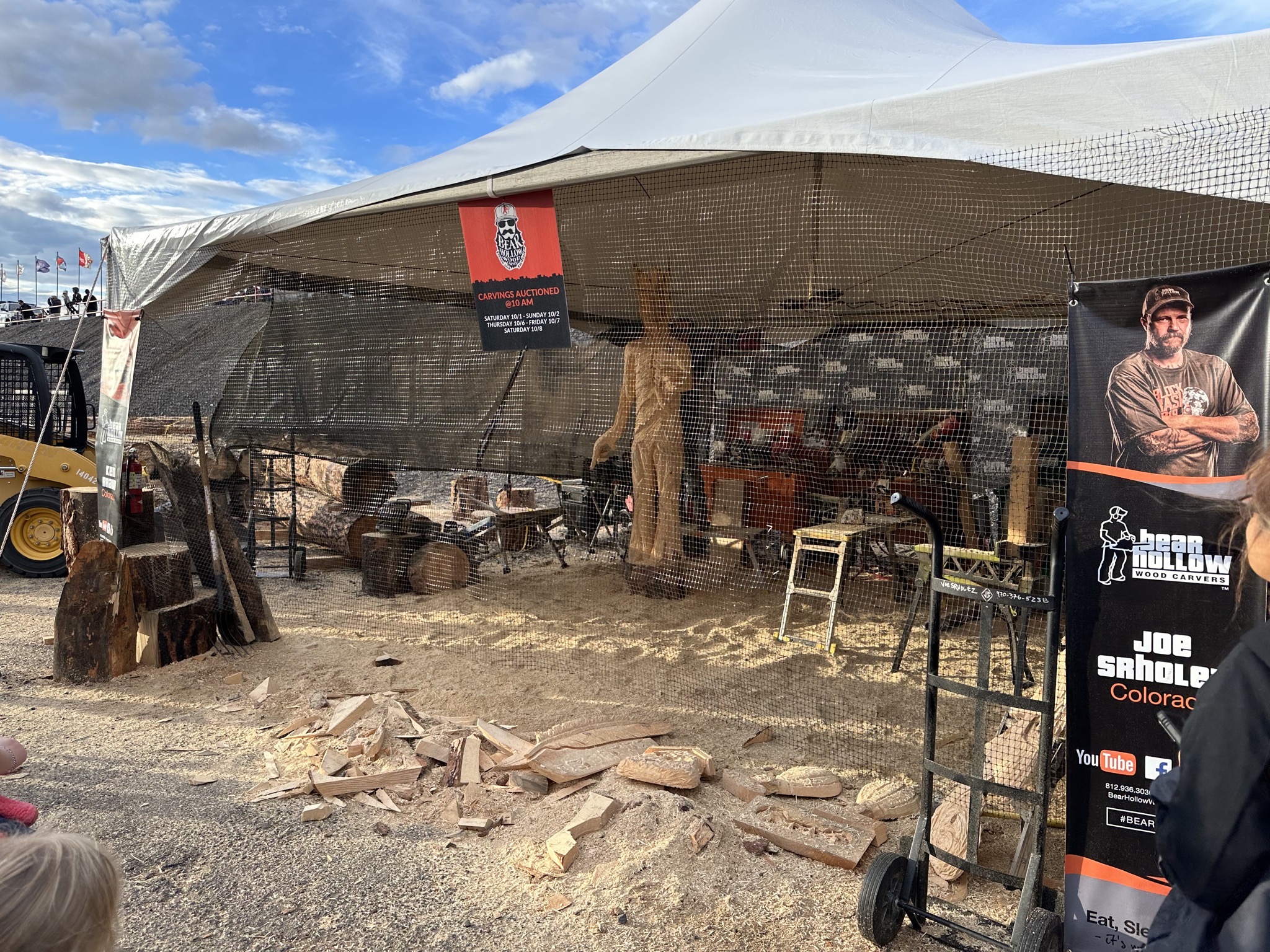 Chainsaw carving