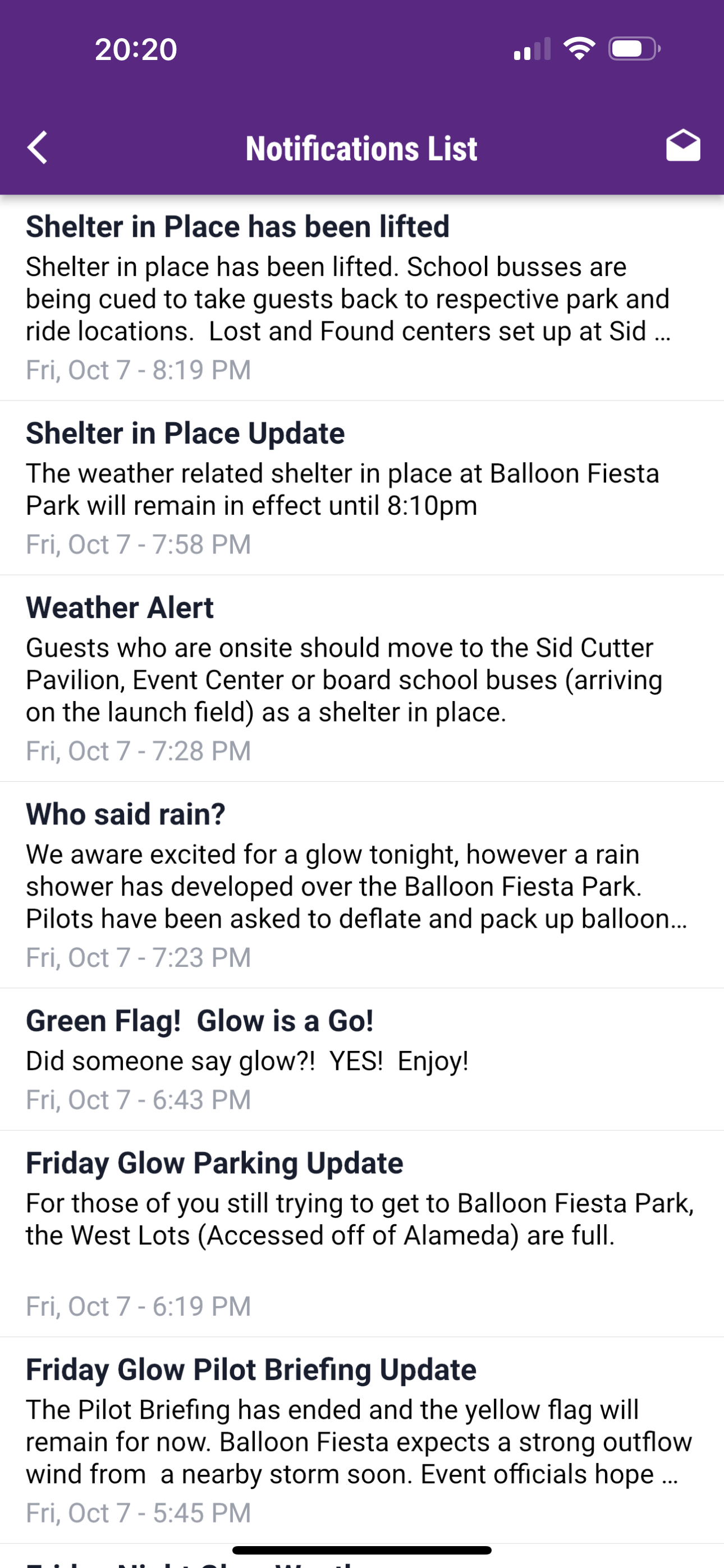 Notifications