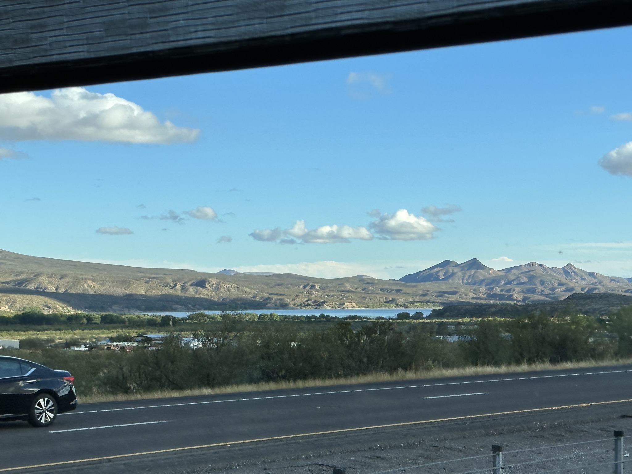 Mountains and Caballo Lake