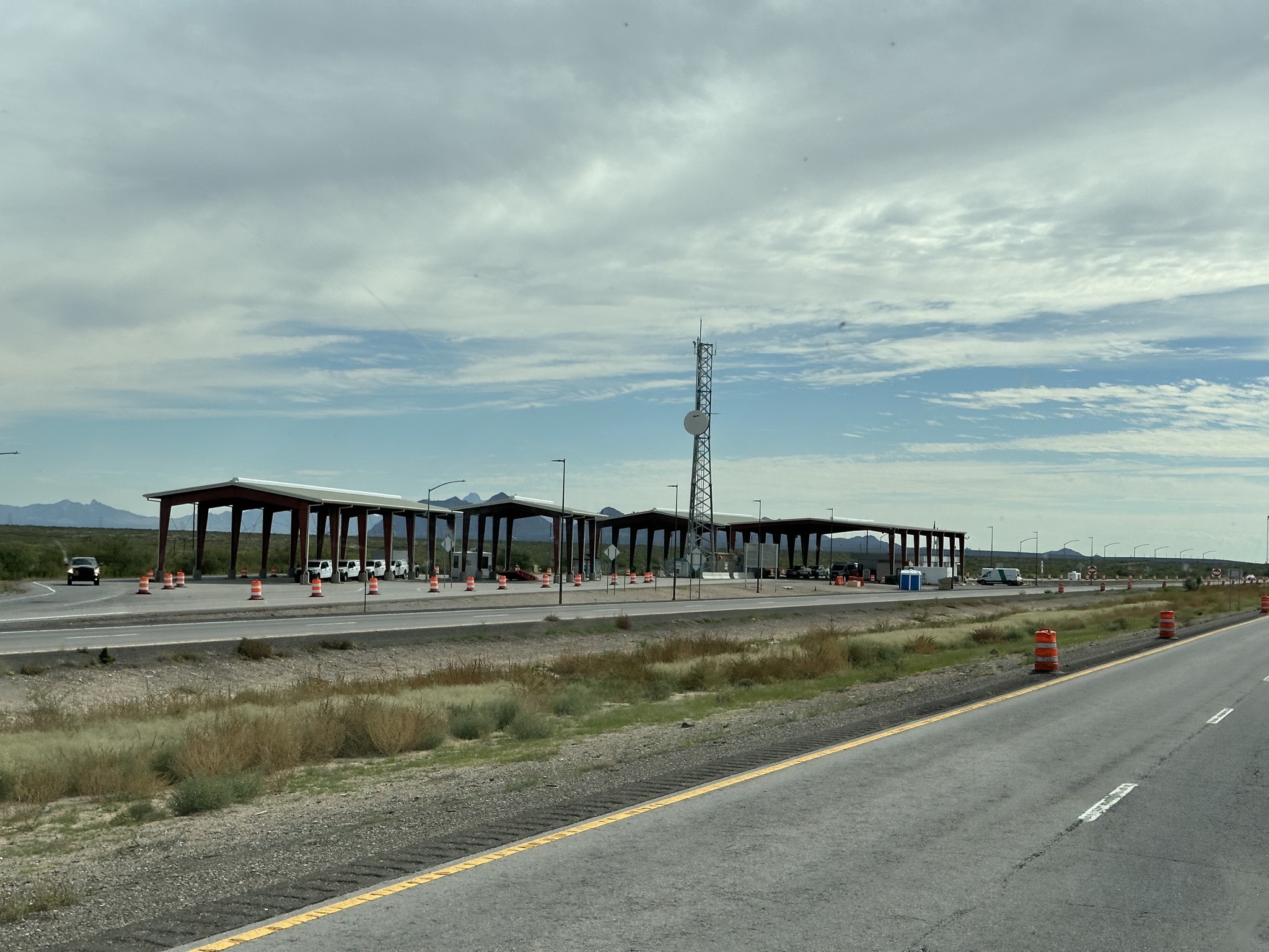 Border patrol checkpoint