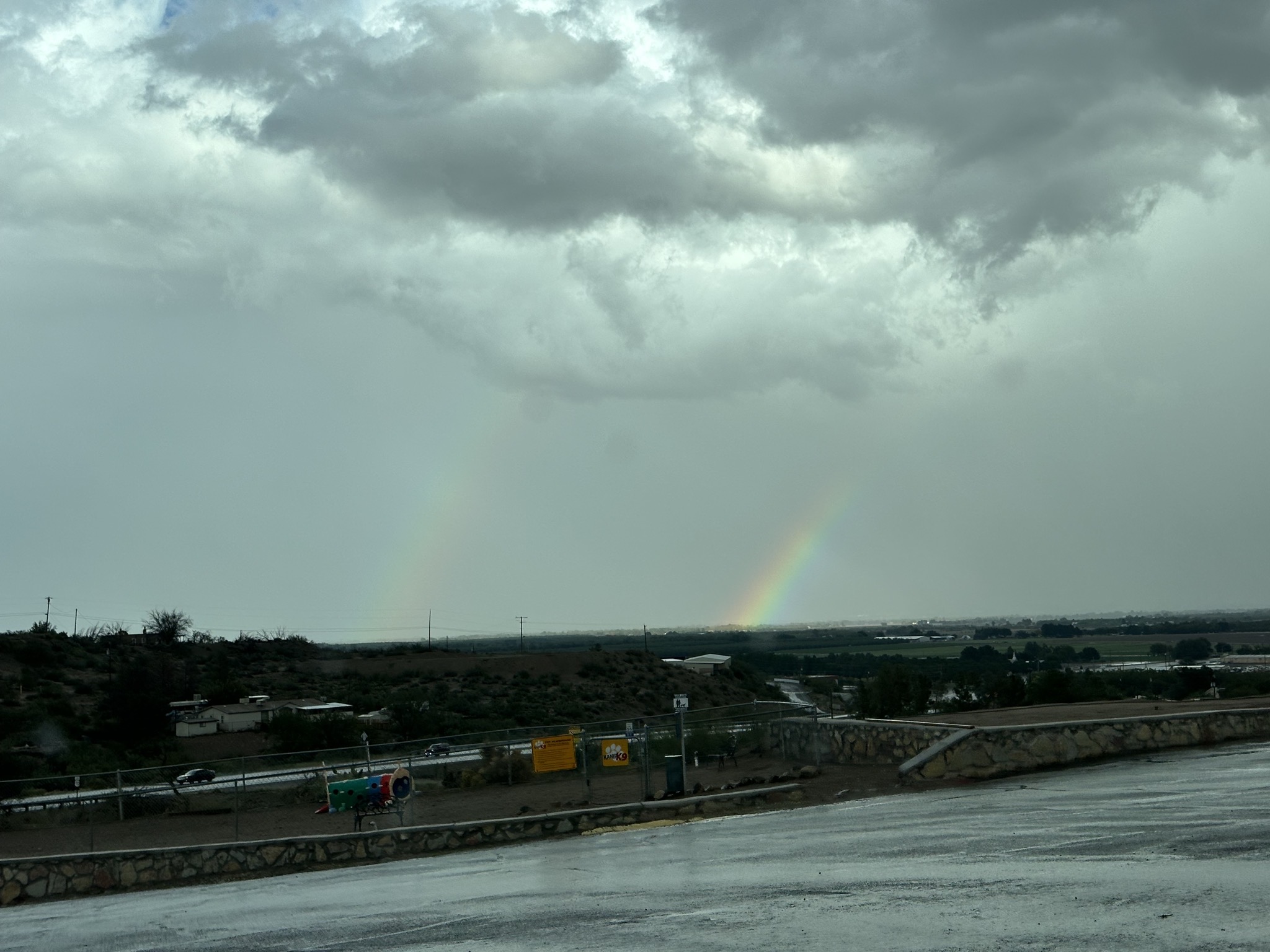 Double rainbow