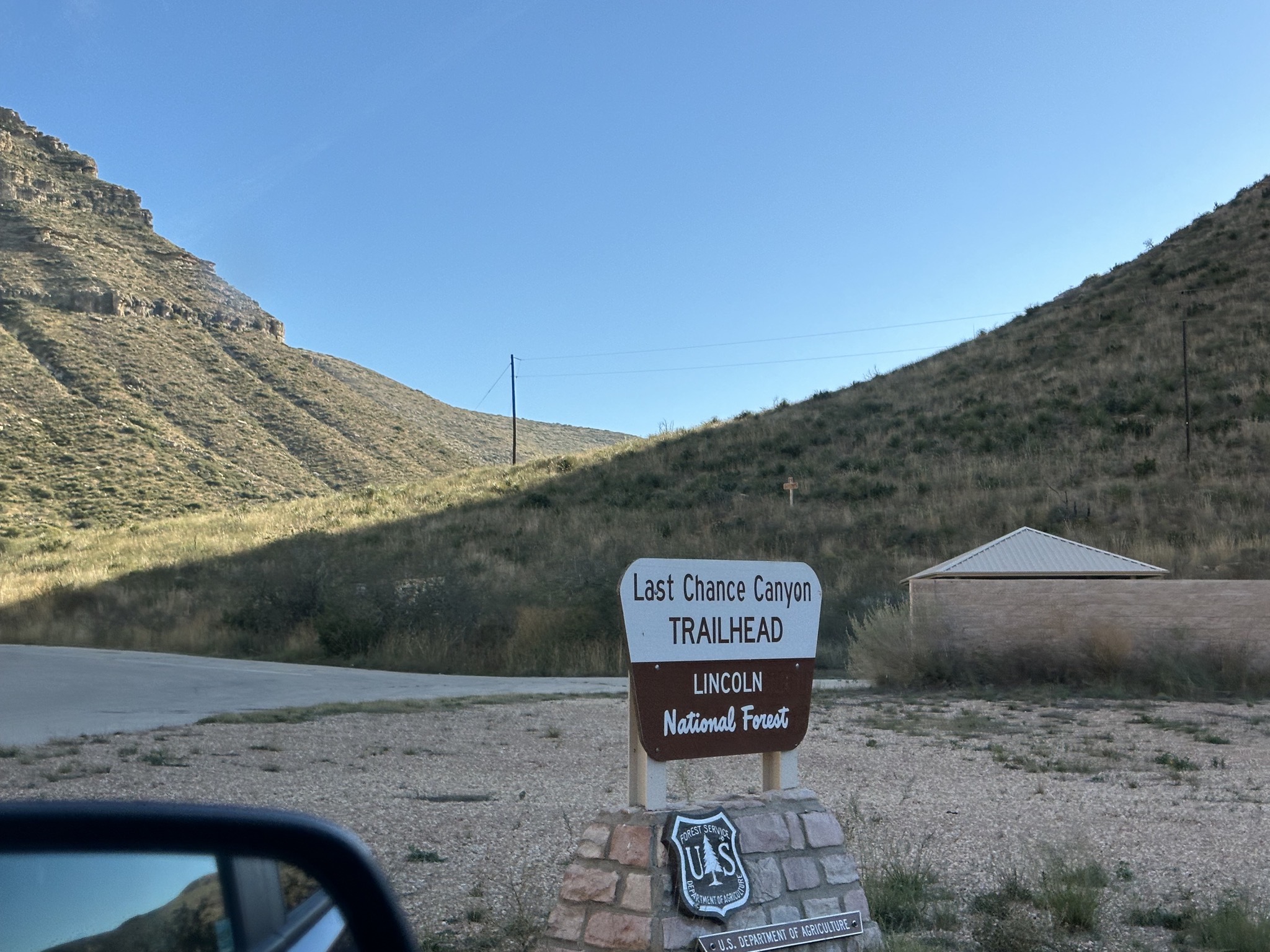 Last Chance Canyon trailhead