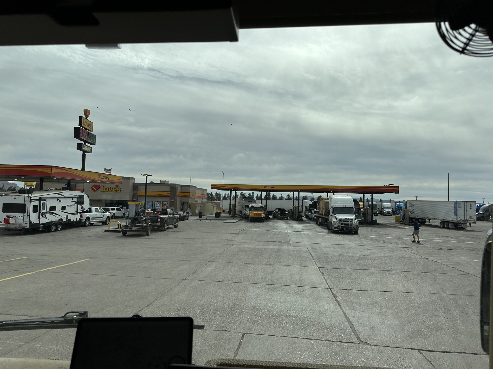 Fuel stop