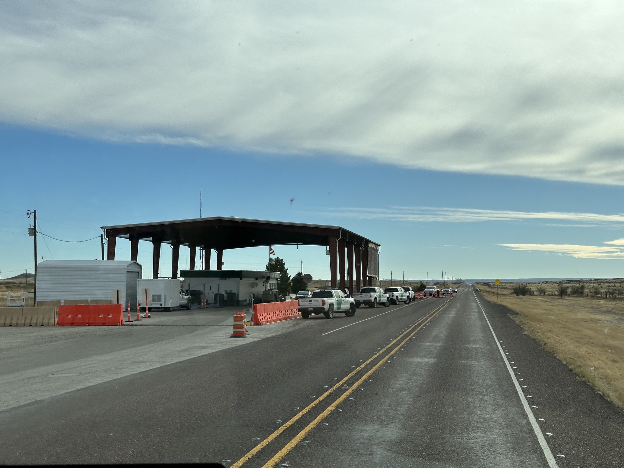 Border inspection station