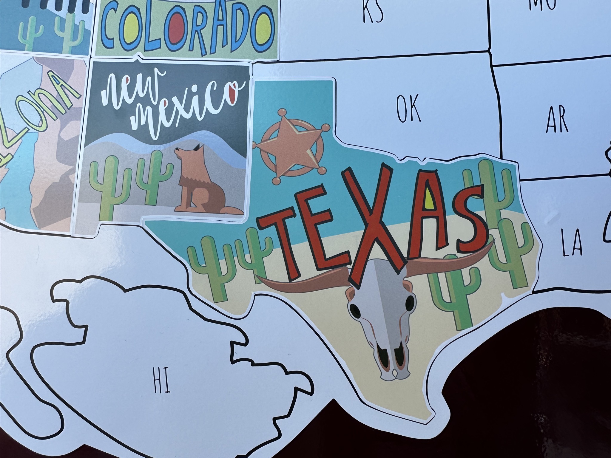 Texas sticker
