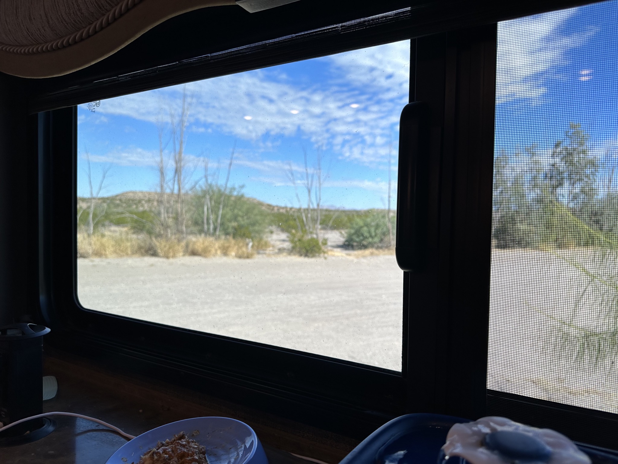 View out our window